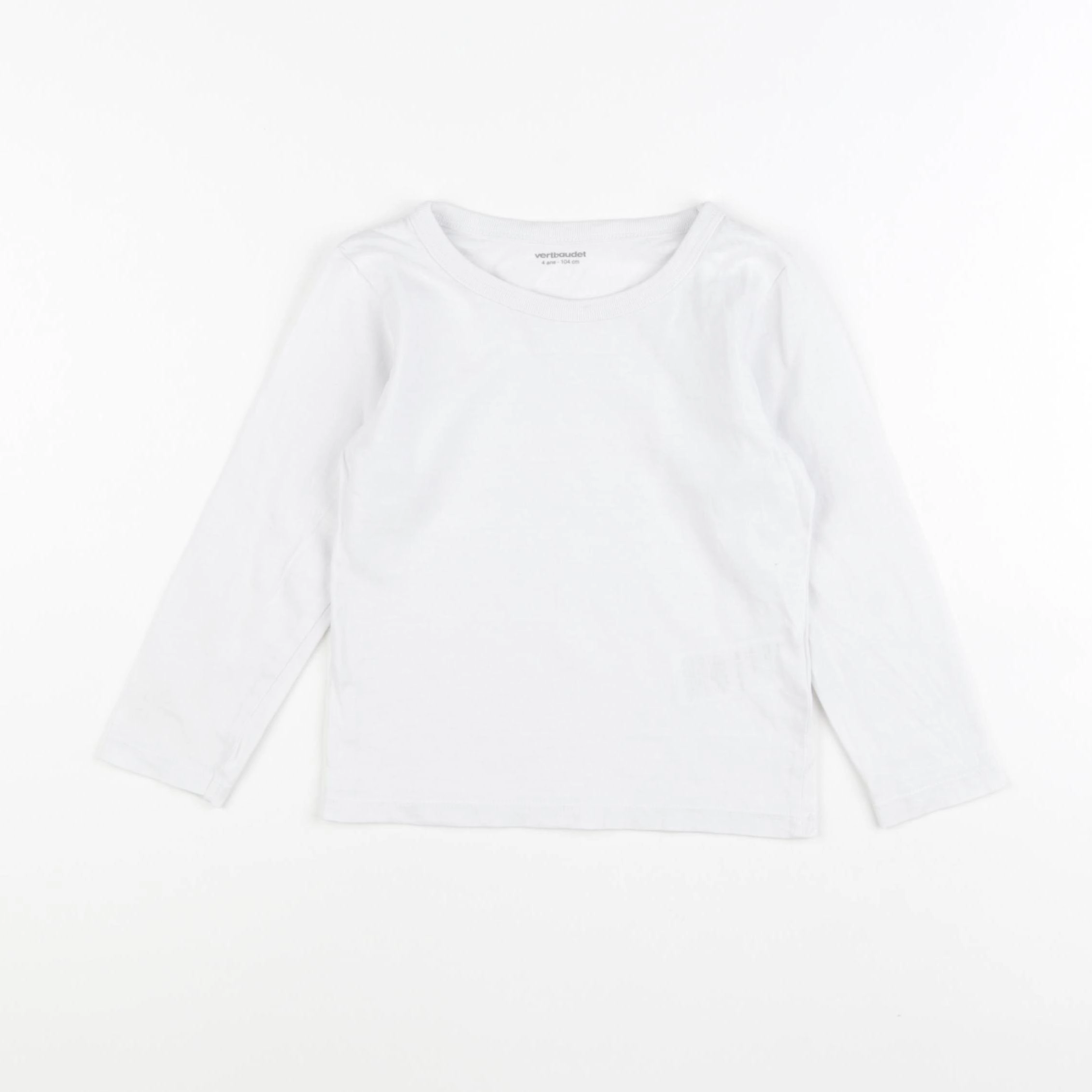 Vertbaudet - maillot de corps blanc - 3 ans