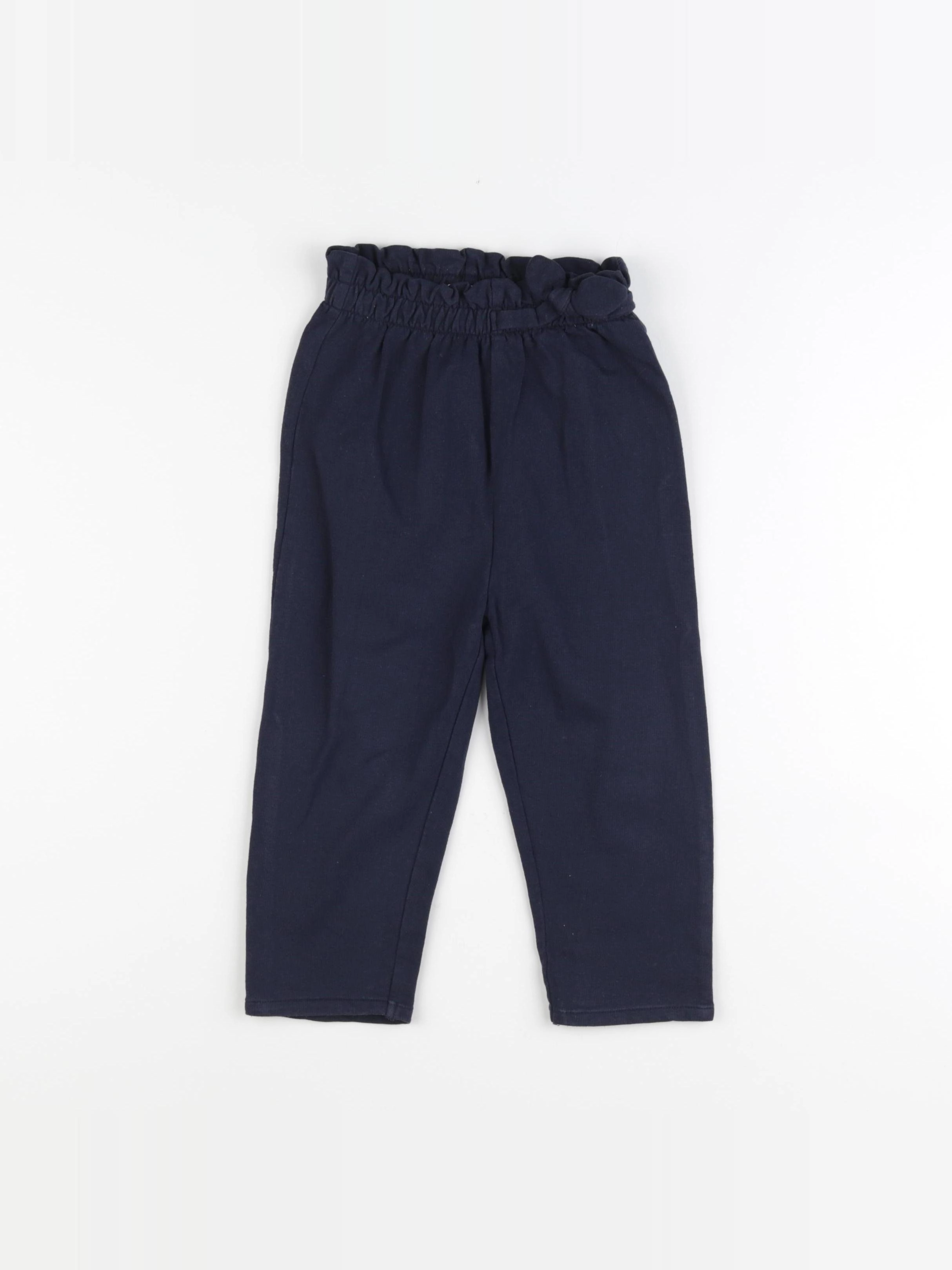Vertbaudet - pantalon bleu - 36 mois