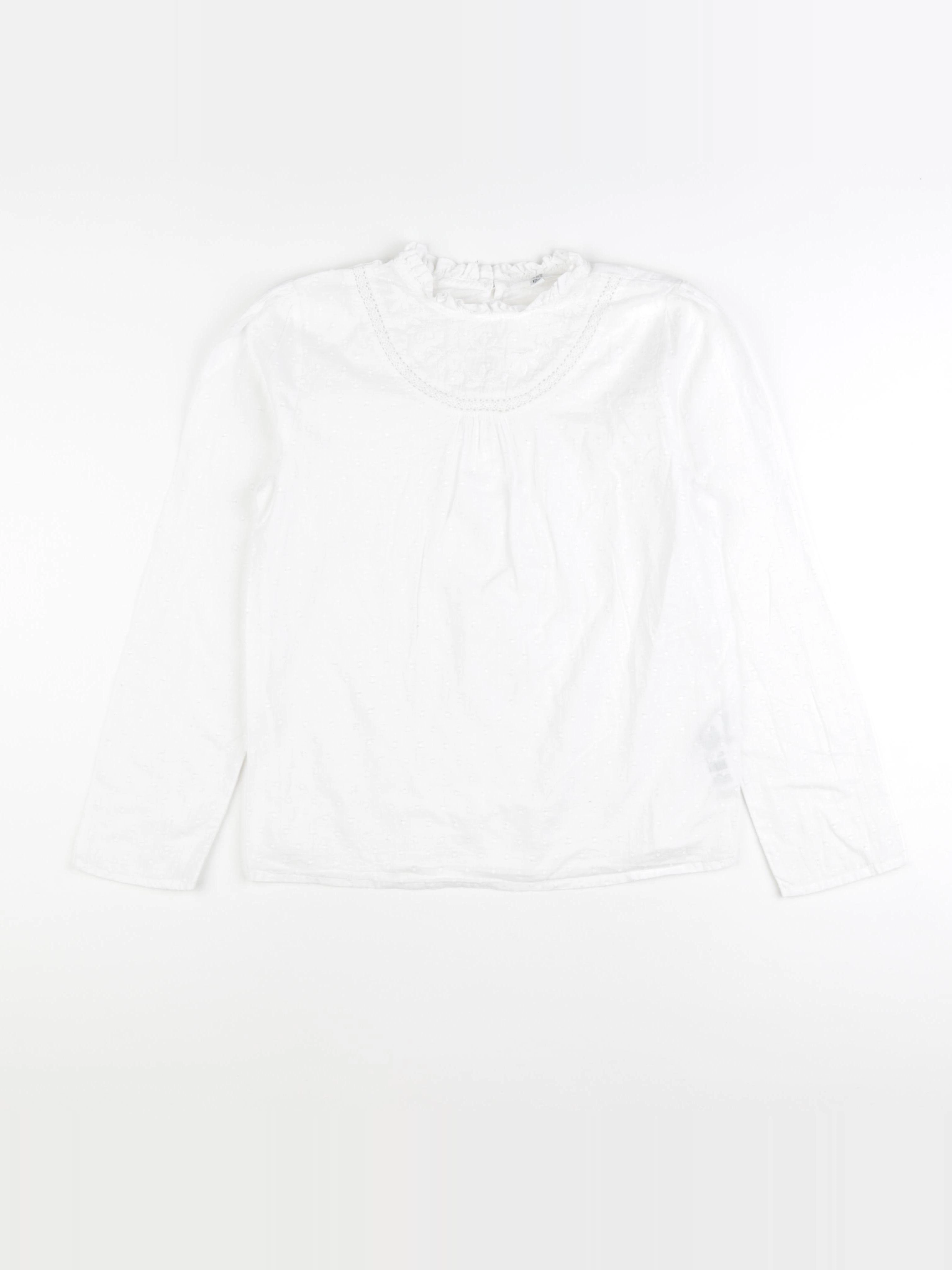 La Redoute - blouse blanc - 12 ans