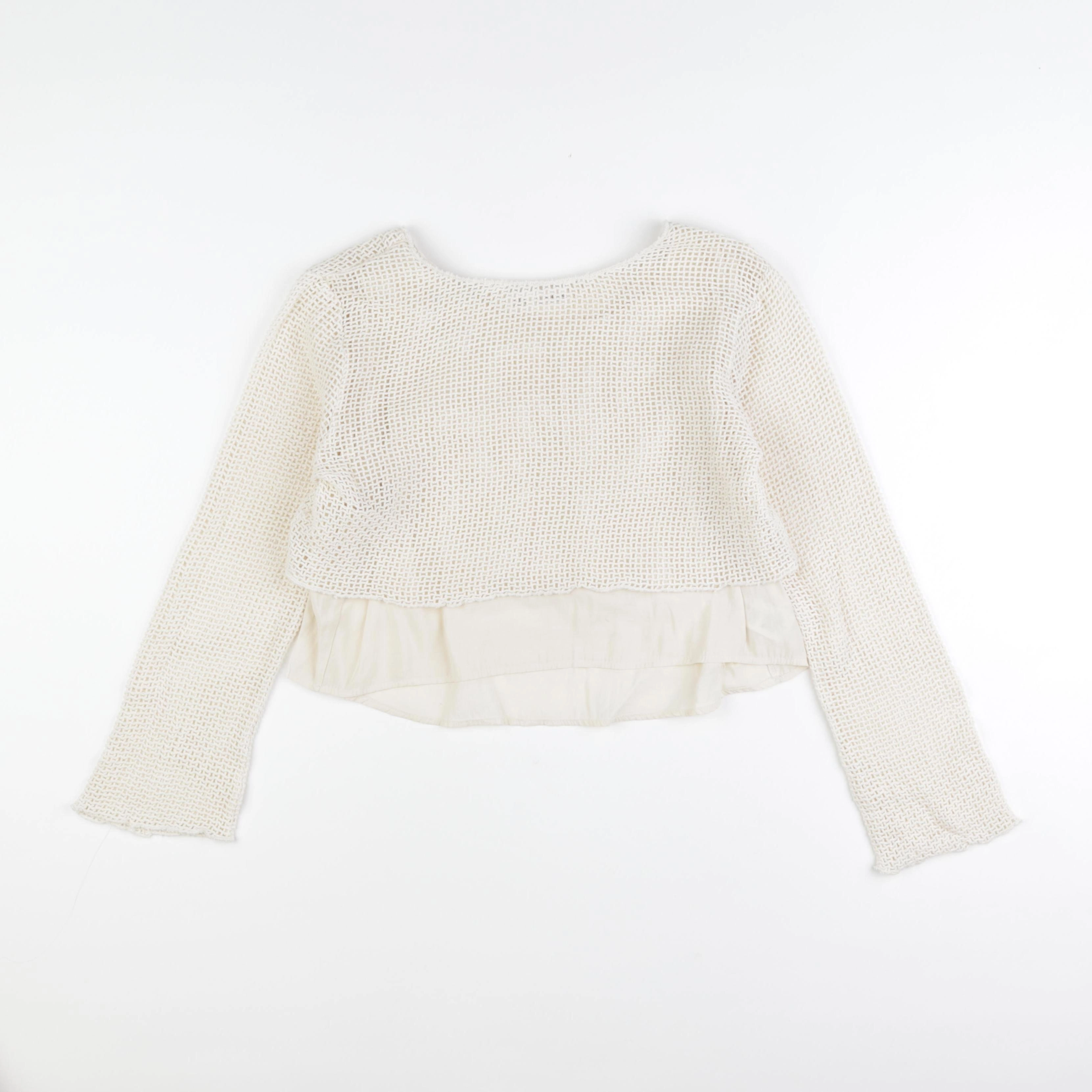 Zara - pull beige - 13/14 ans