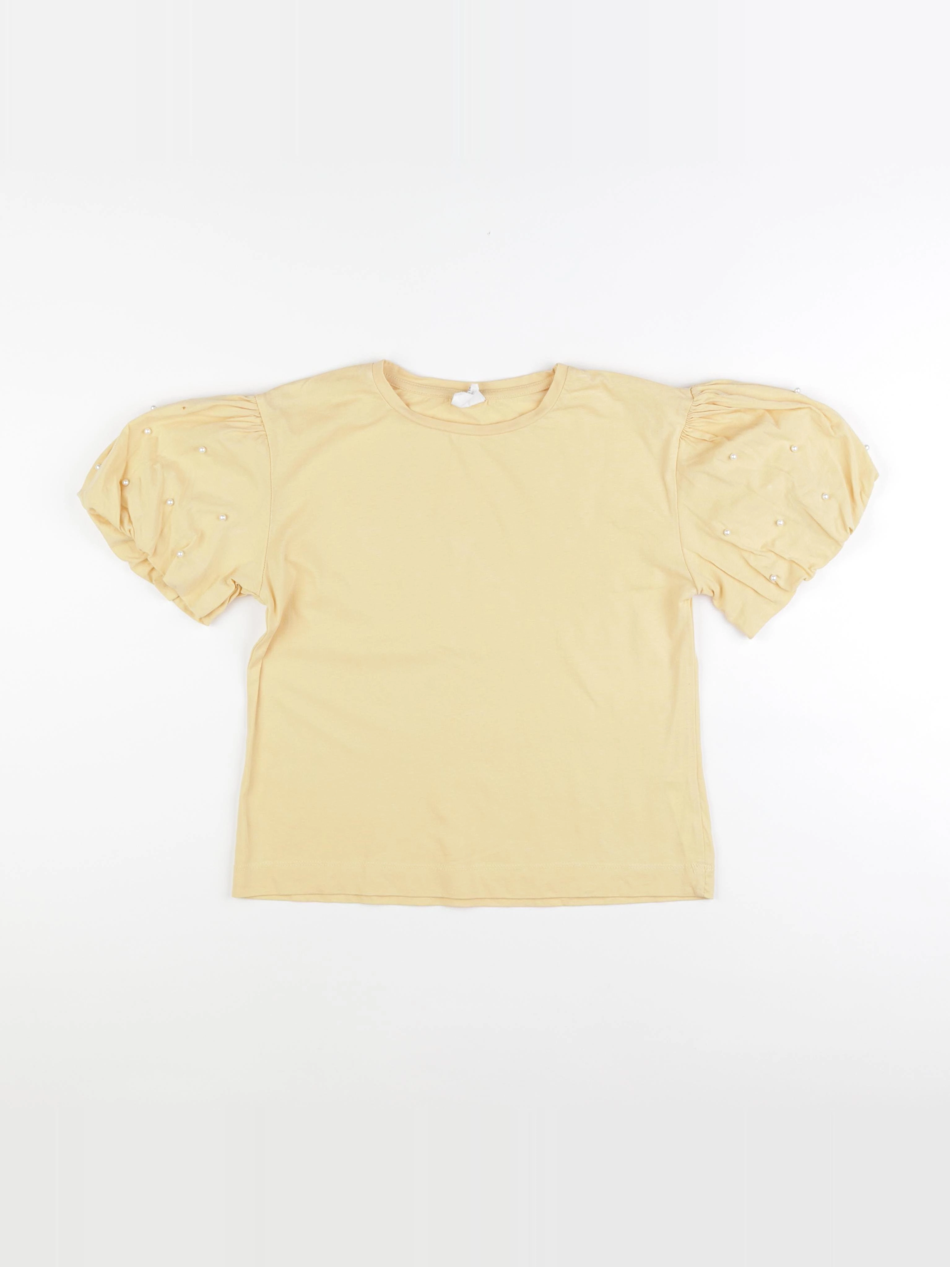 Zara - tee-shirt jaune - 10 ans