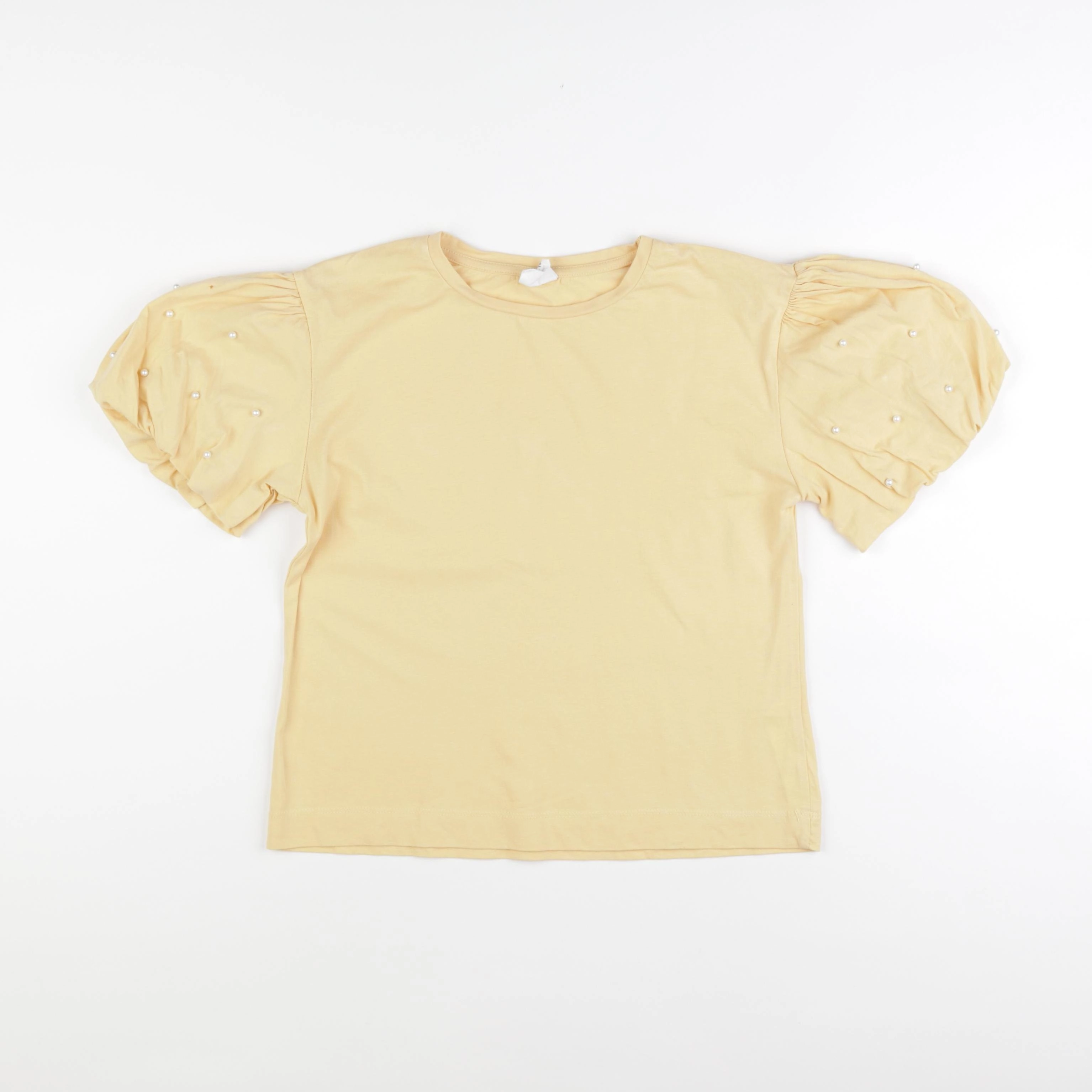 Zara - tee-shirt jaune - 10 ans