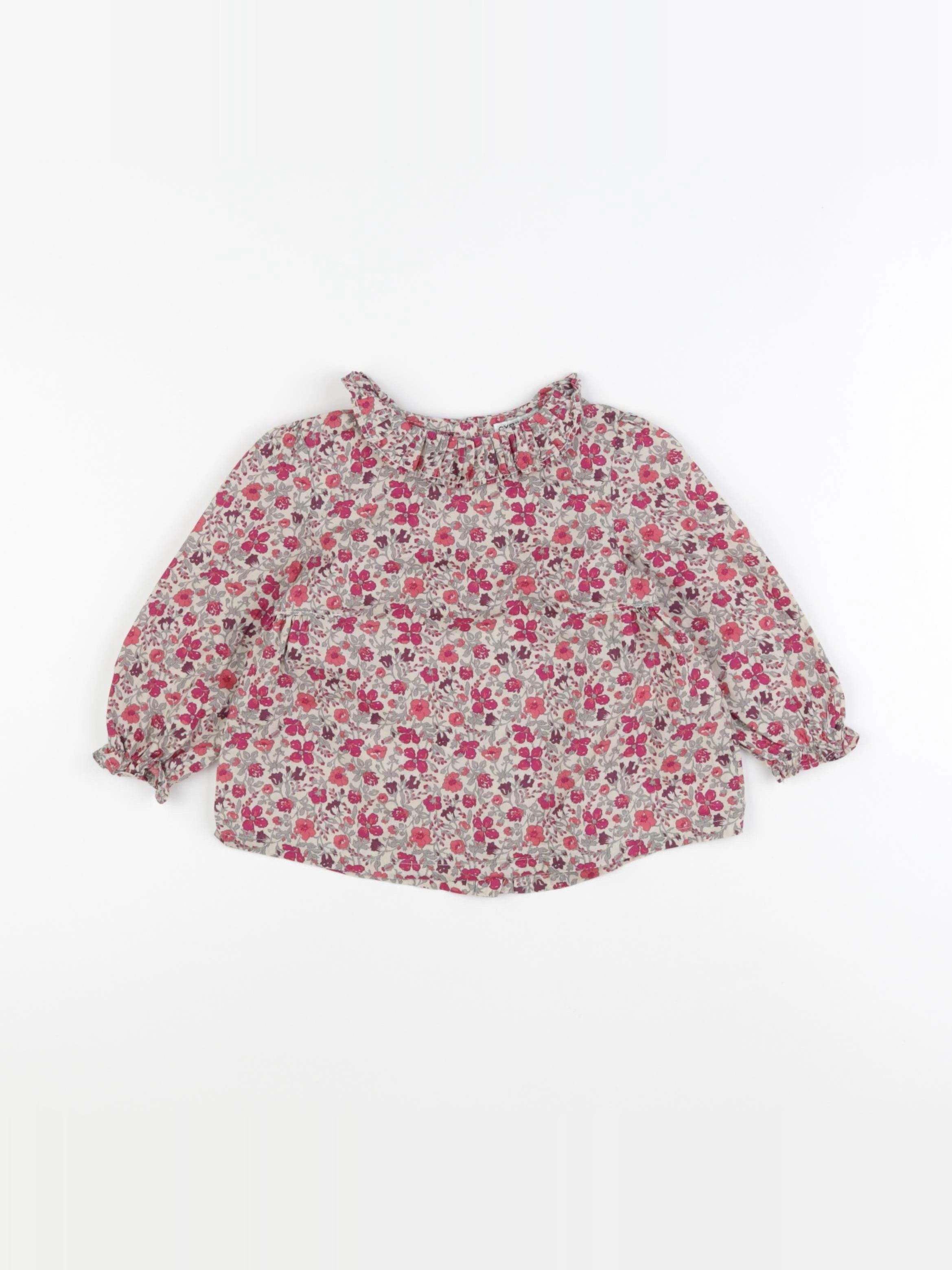 Cyrillus - blouse multicolore - 18 mois
