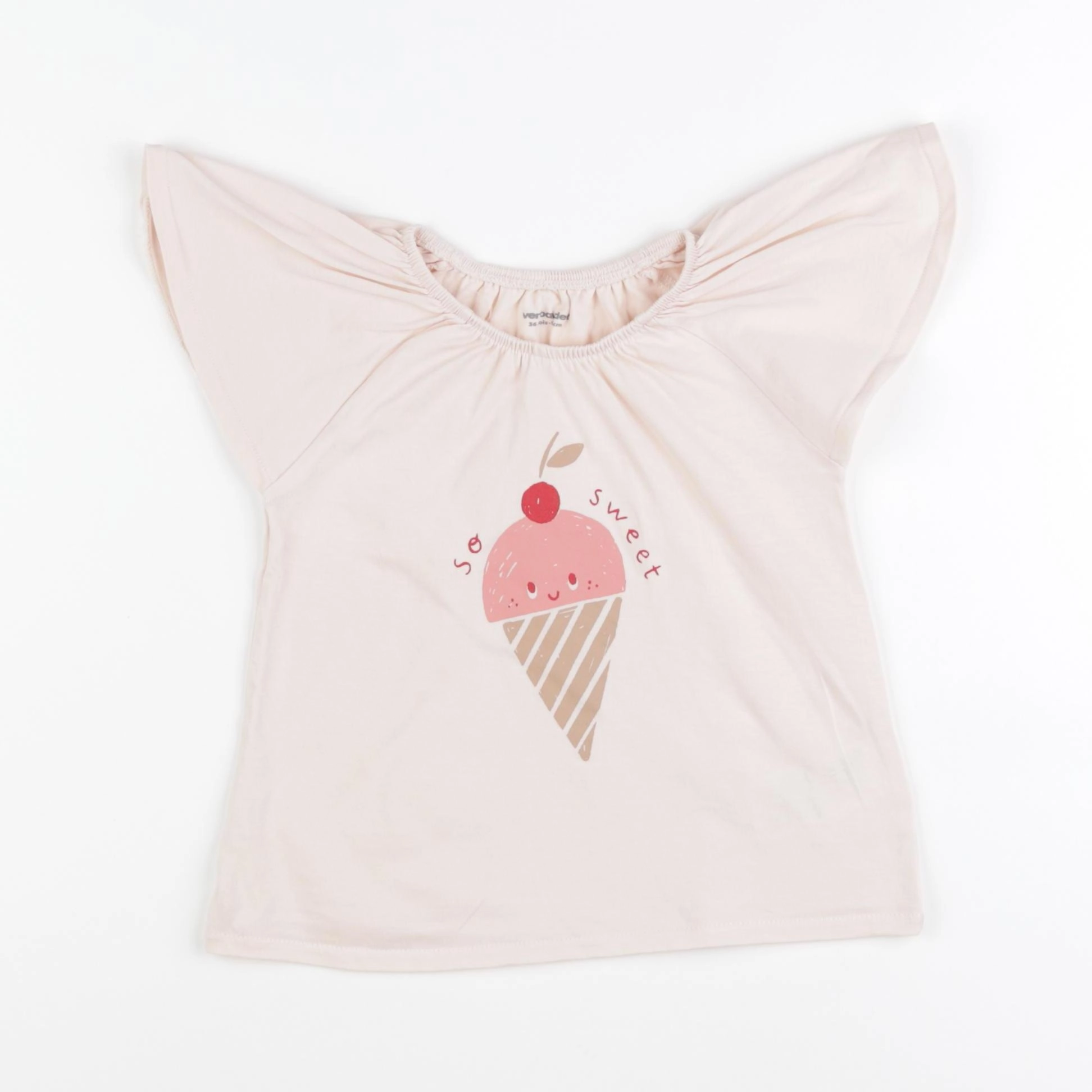 Vertbaudet - tee-shirt rose - 36 mois