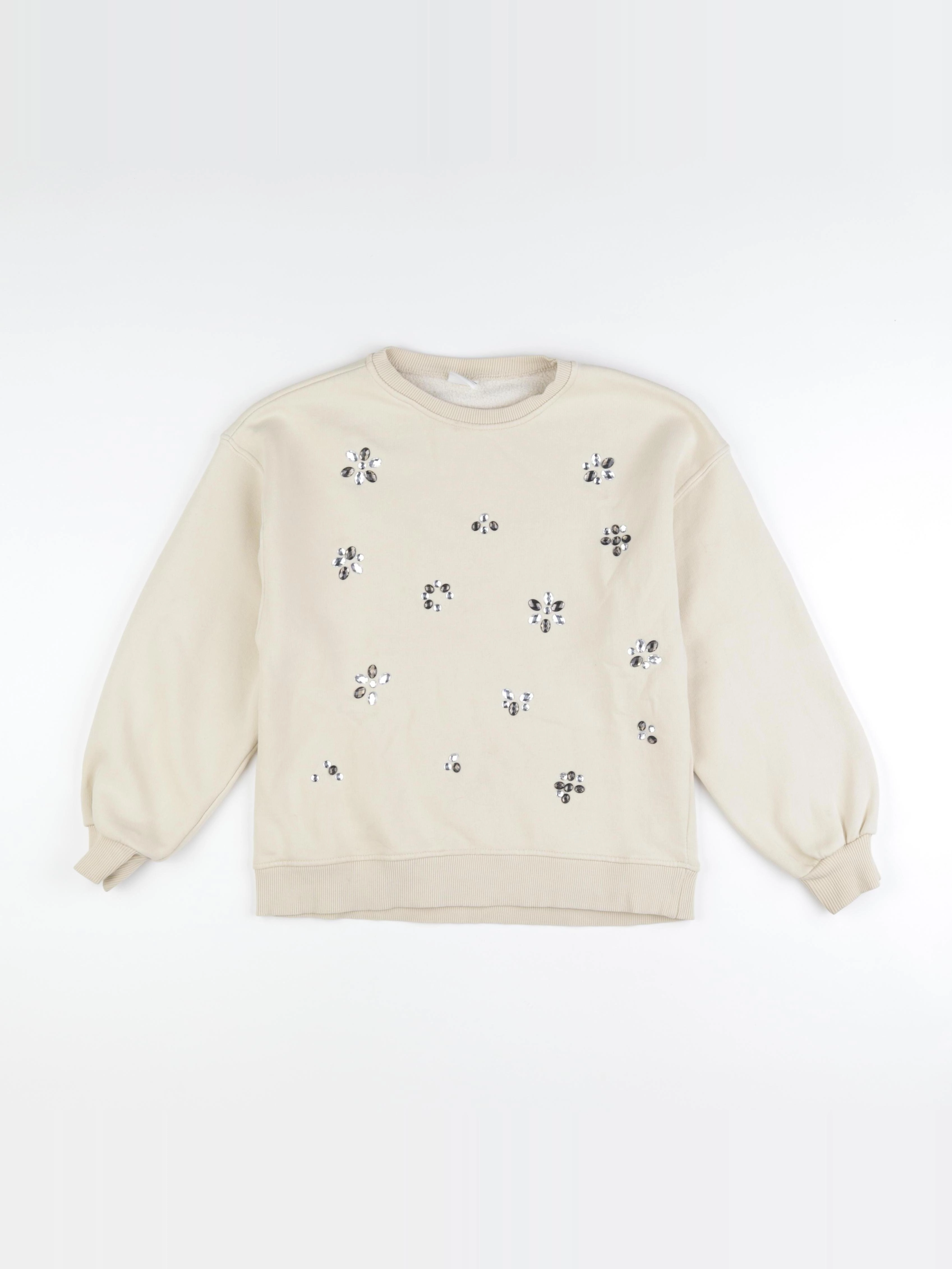 Zara - sweat beige - 10 ans