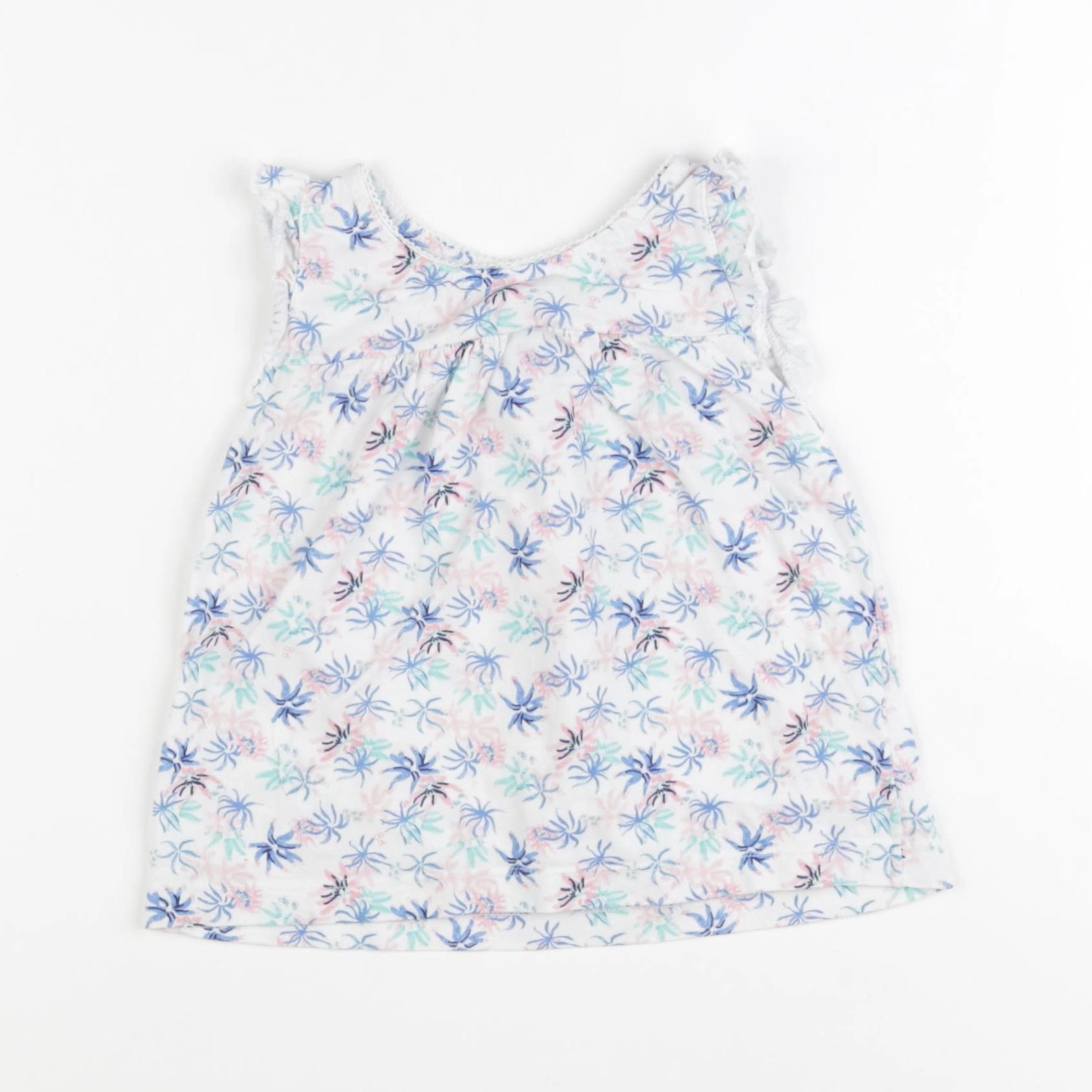 Petit Bateau - débardeur multicolore - 2 ans