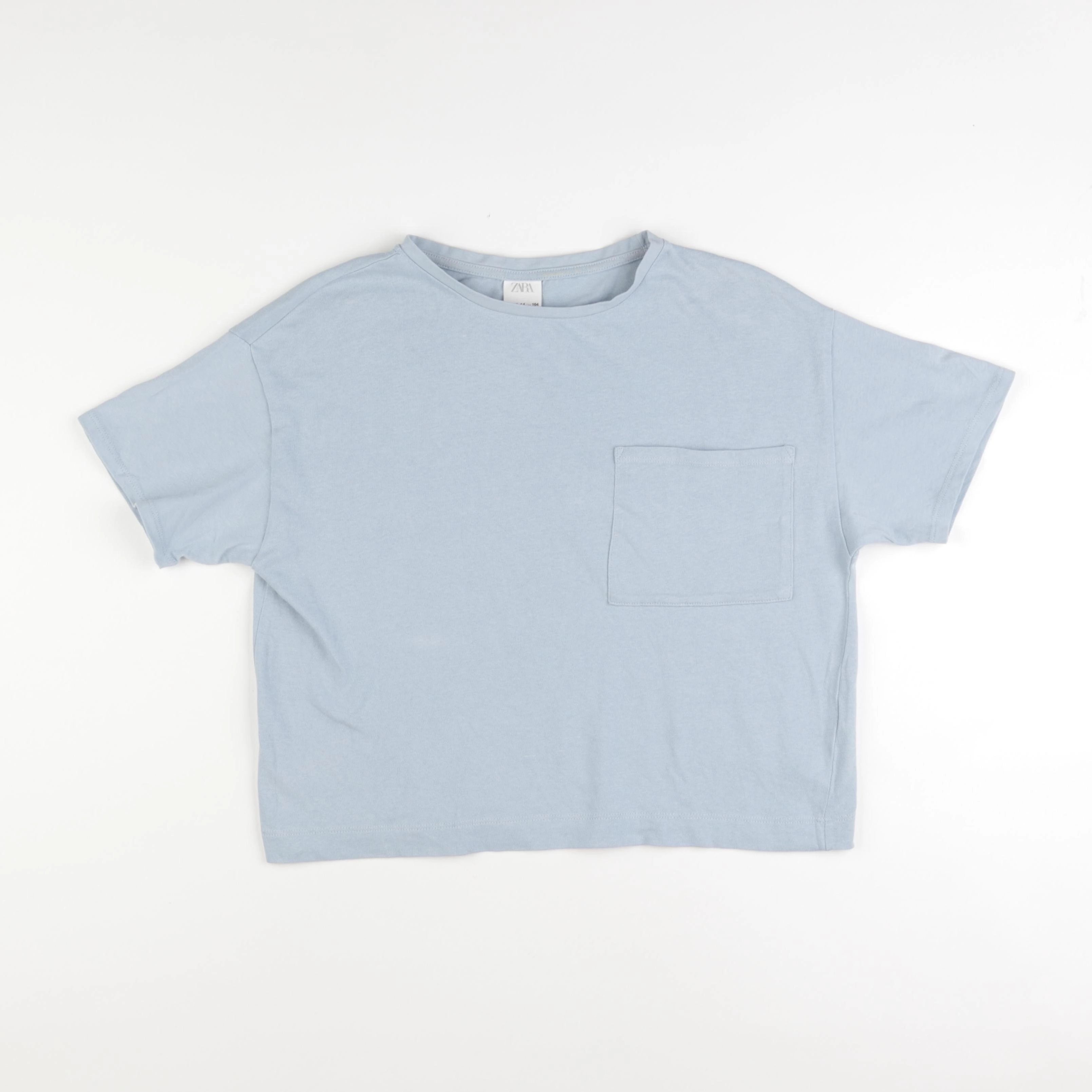 Zara - tee-shirt bleu - 13/14 ans