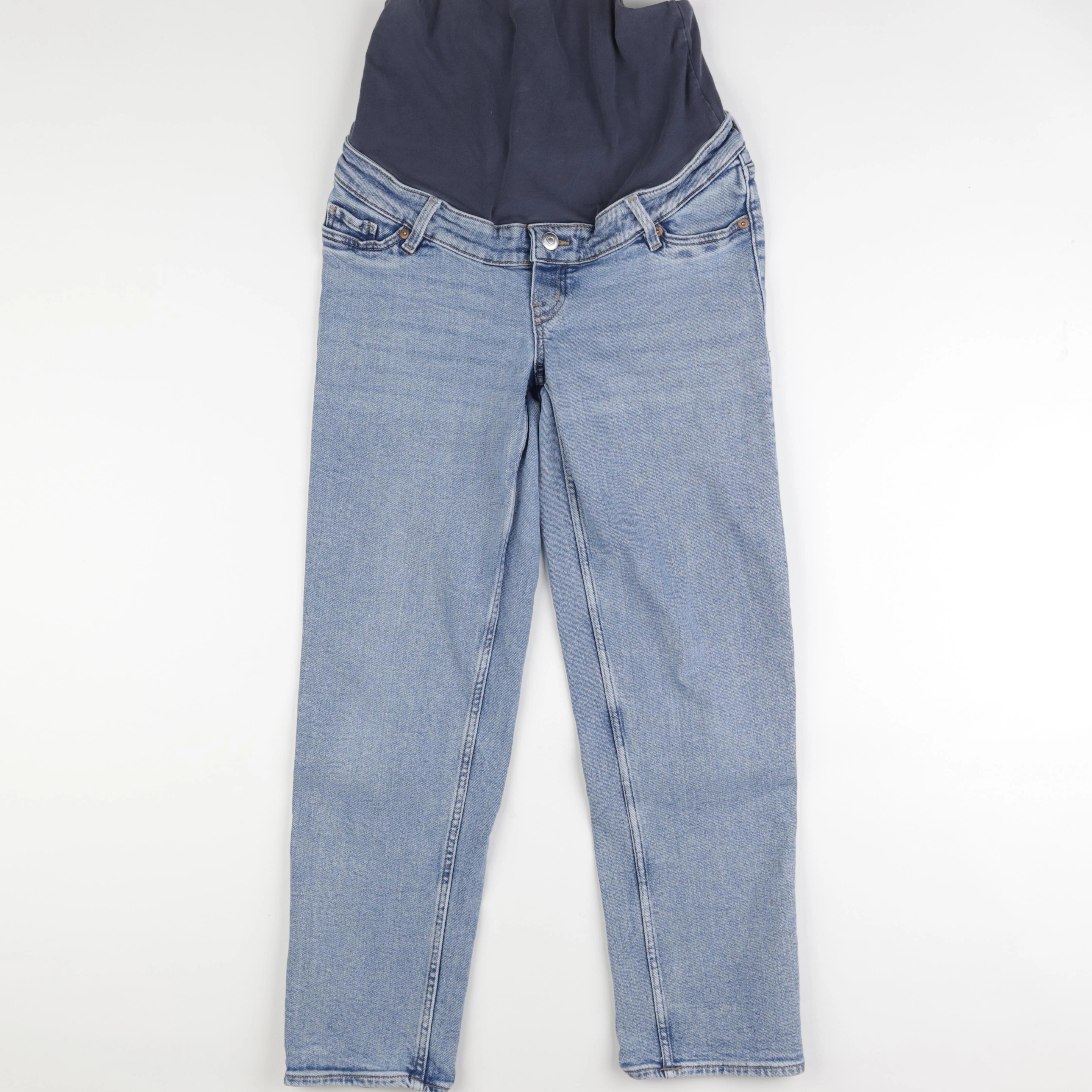 H&M - jean grossesse bleu - s