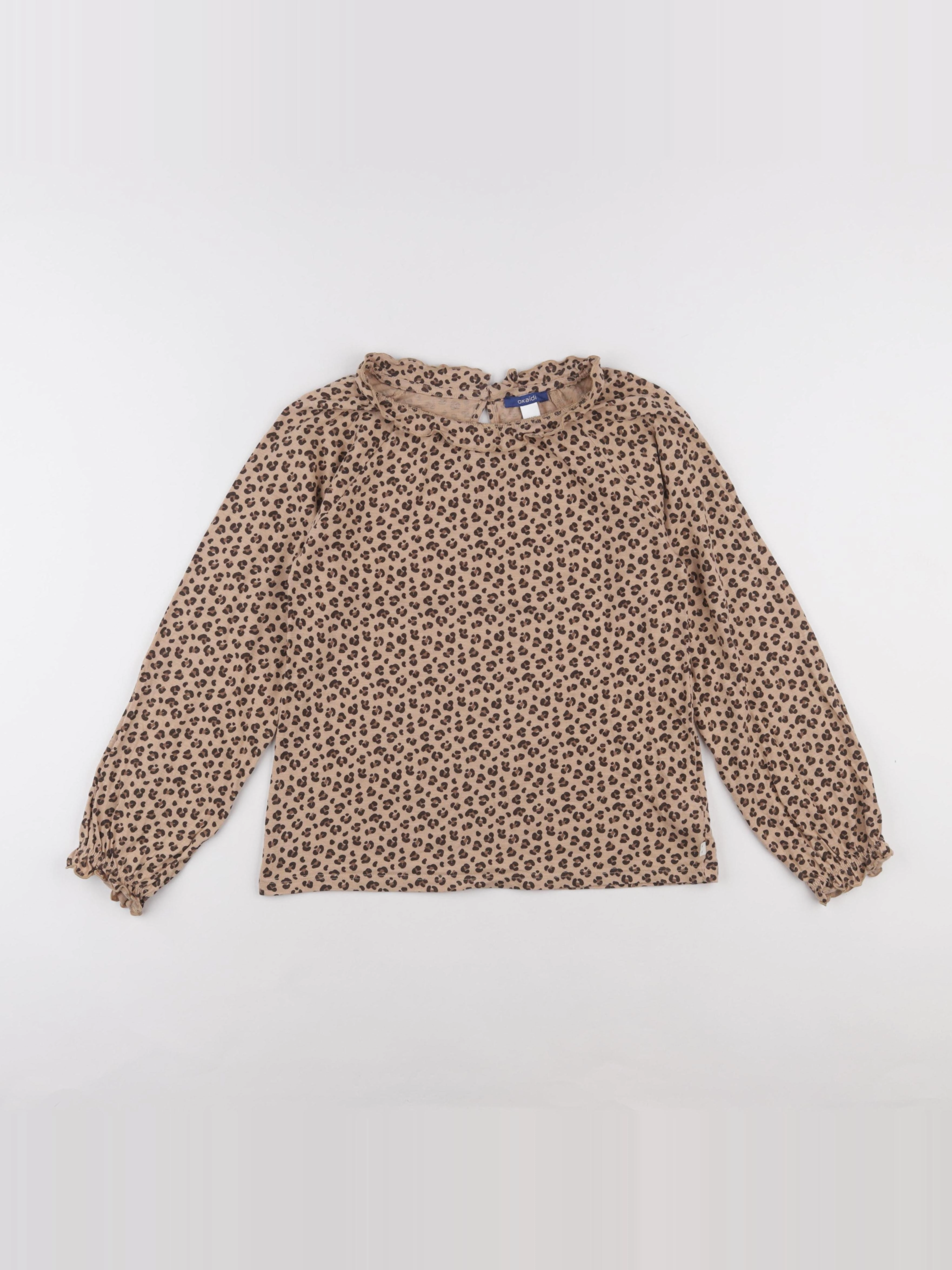 Okaidi - tee-shirt marron - 10 ans