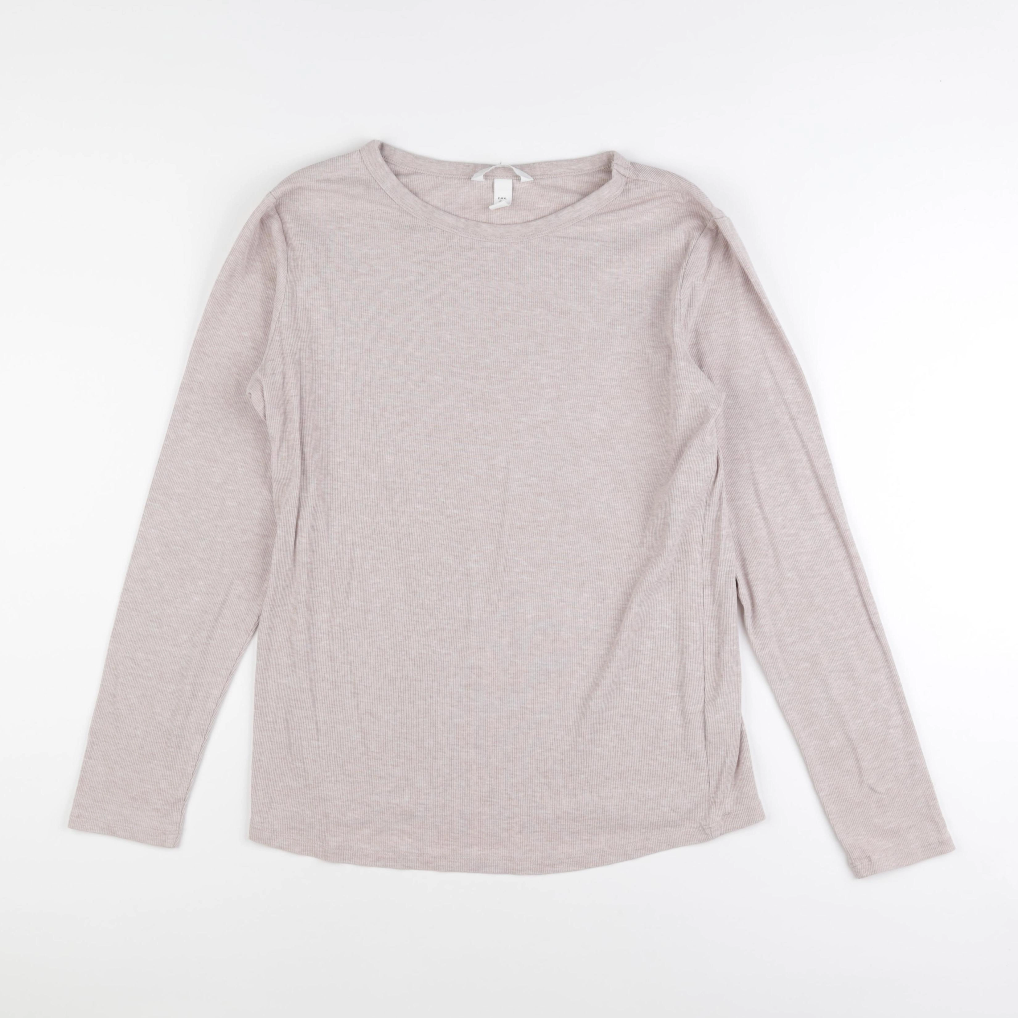 H&M - tee-shirt grossesse beige - xl
