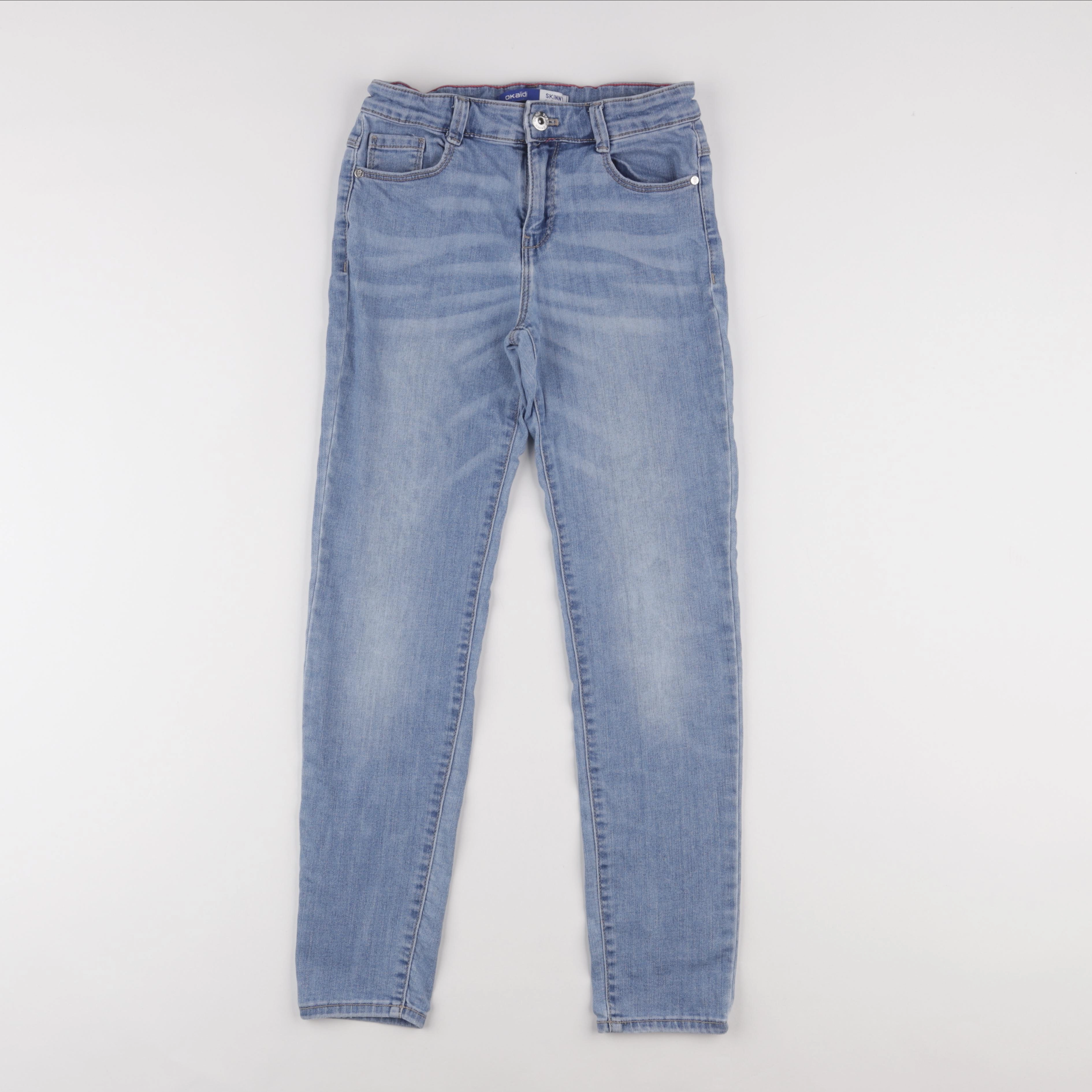 Okaidi - jean bleu - 10 ans