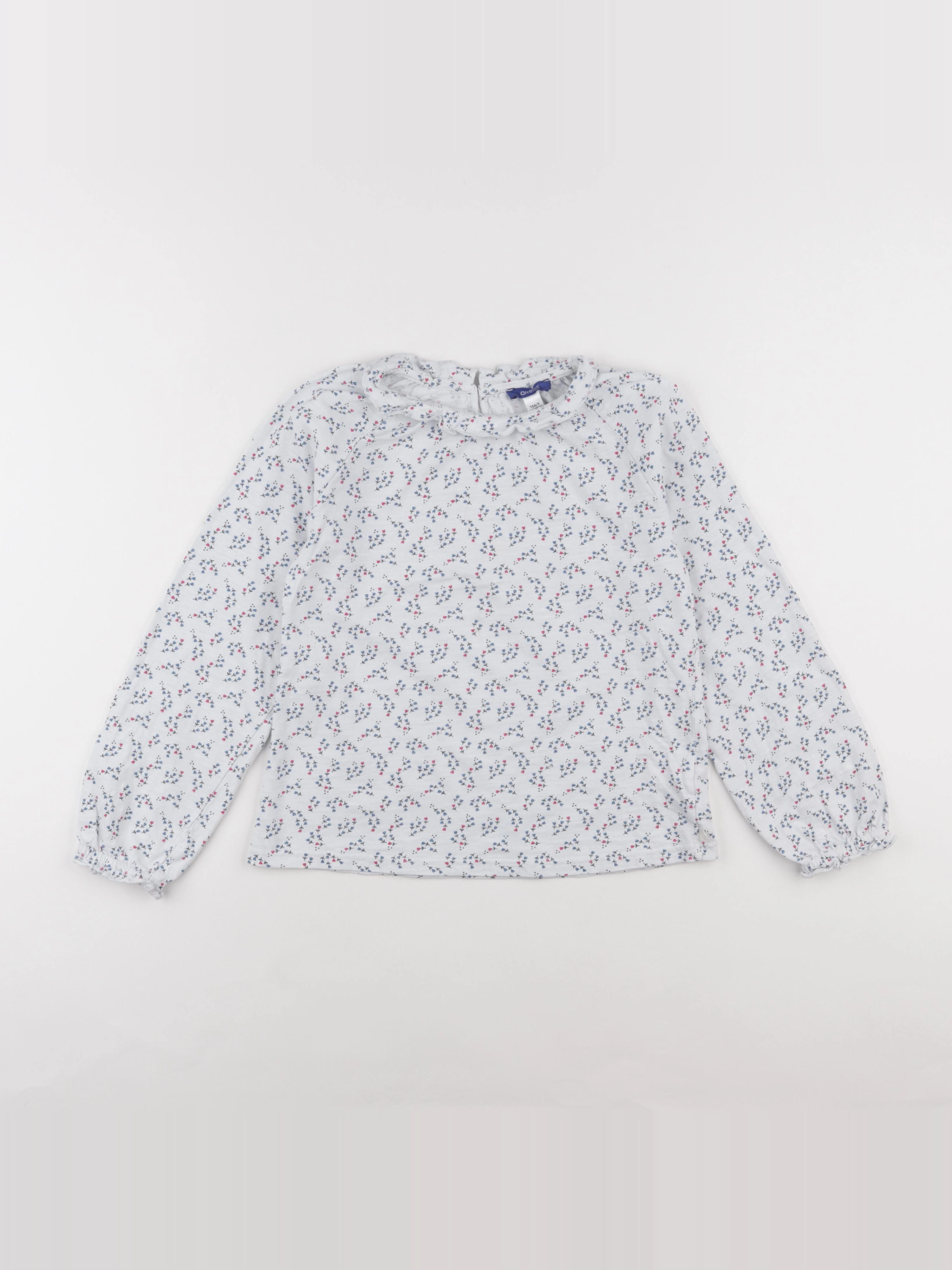 Okaidi - tee-shirt blanc - 10 ans