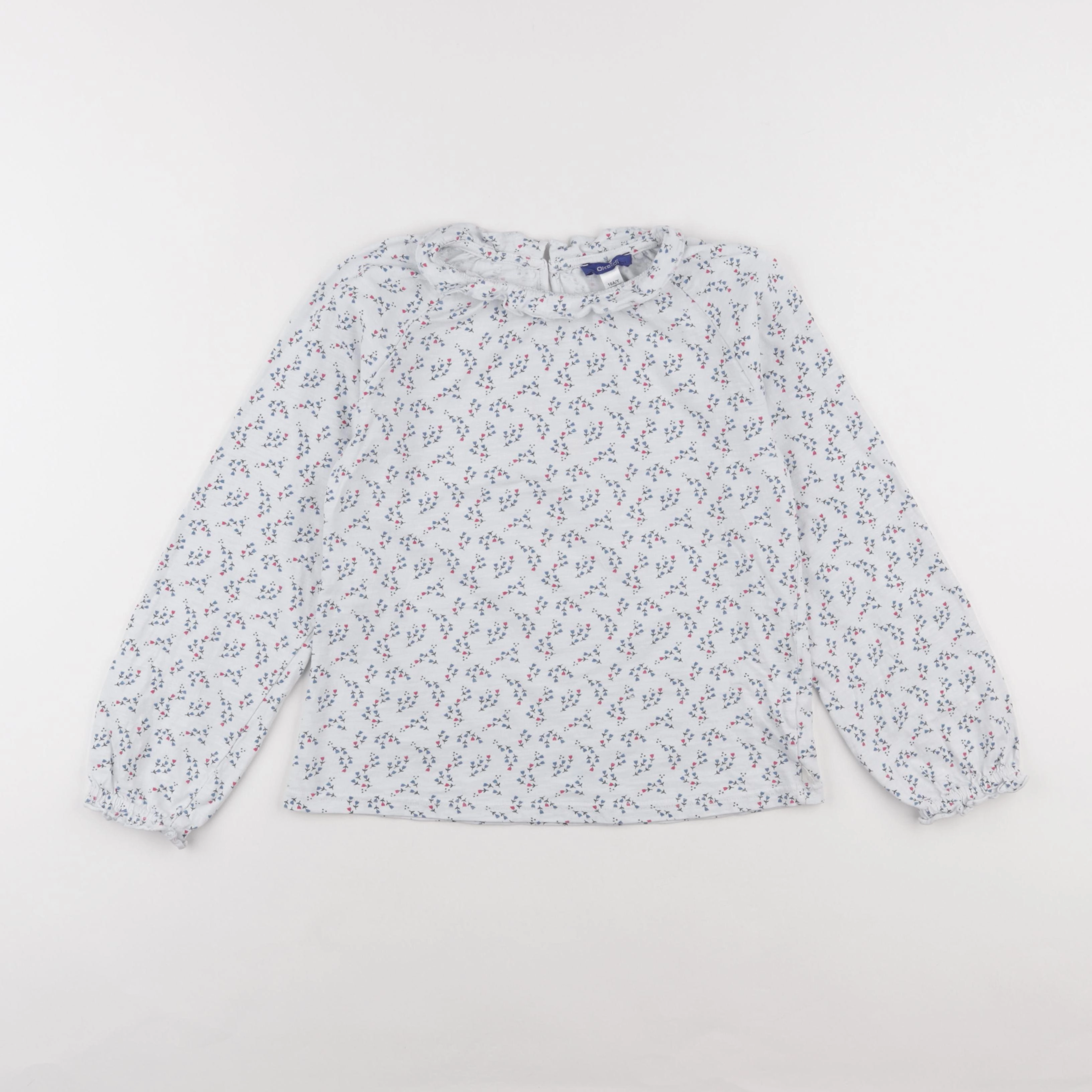 Okaidi - tee-shirt blanc - 10 ans