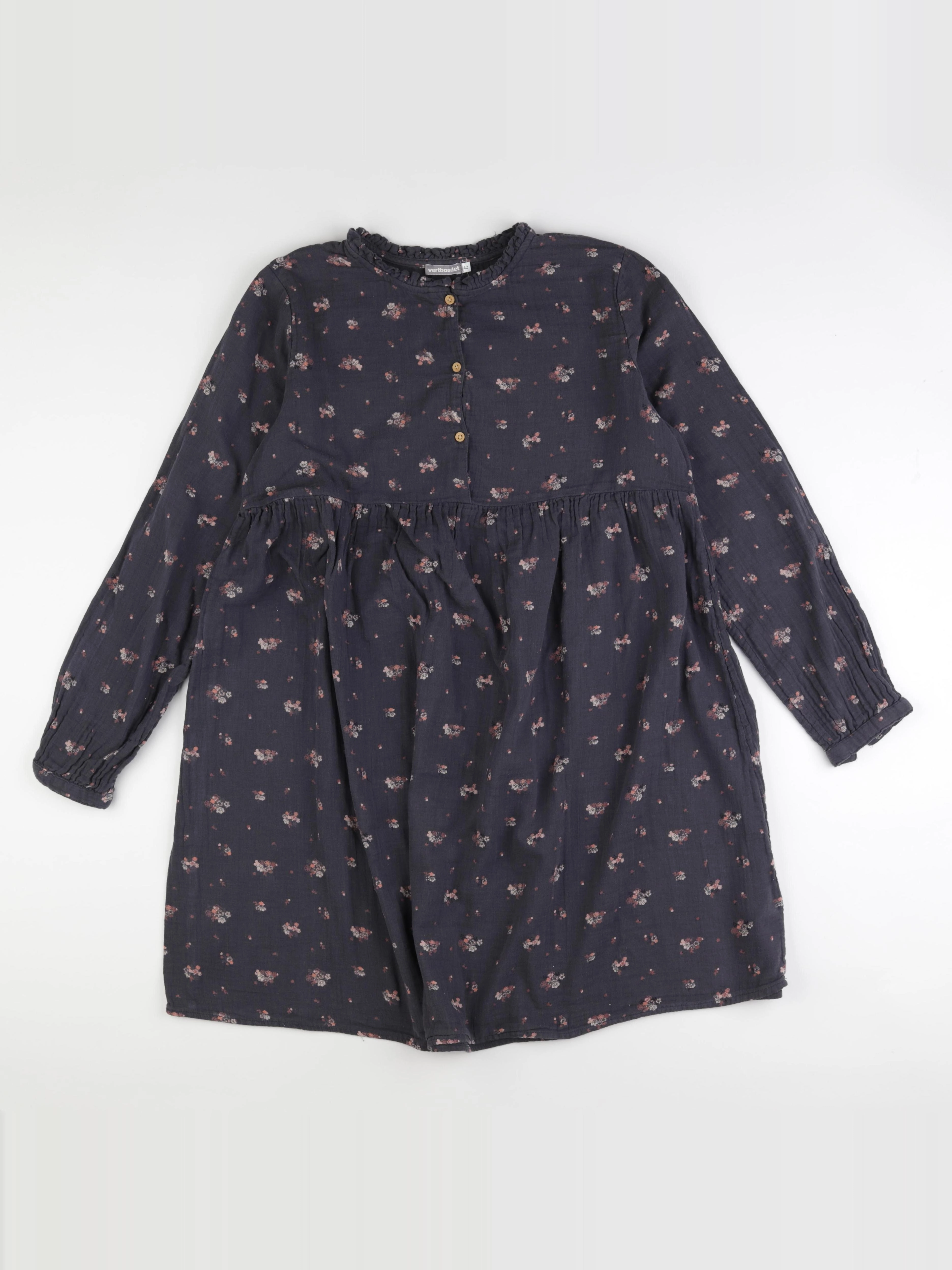 Vertbaudet - robe grossesse gris - 42