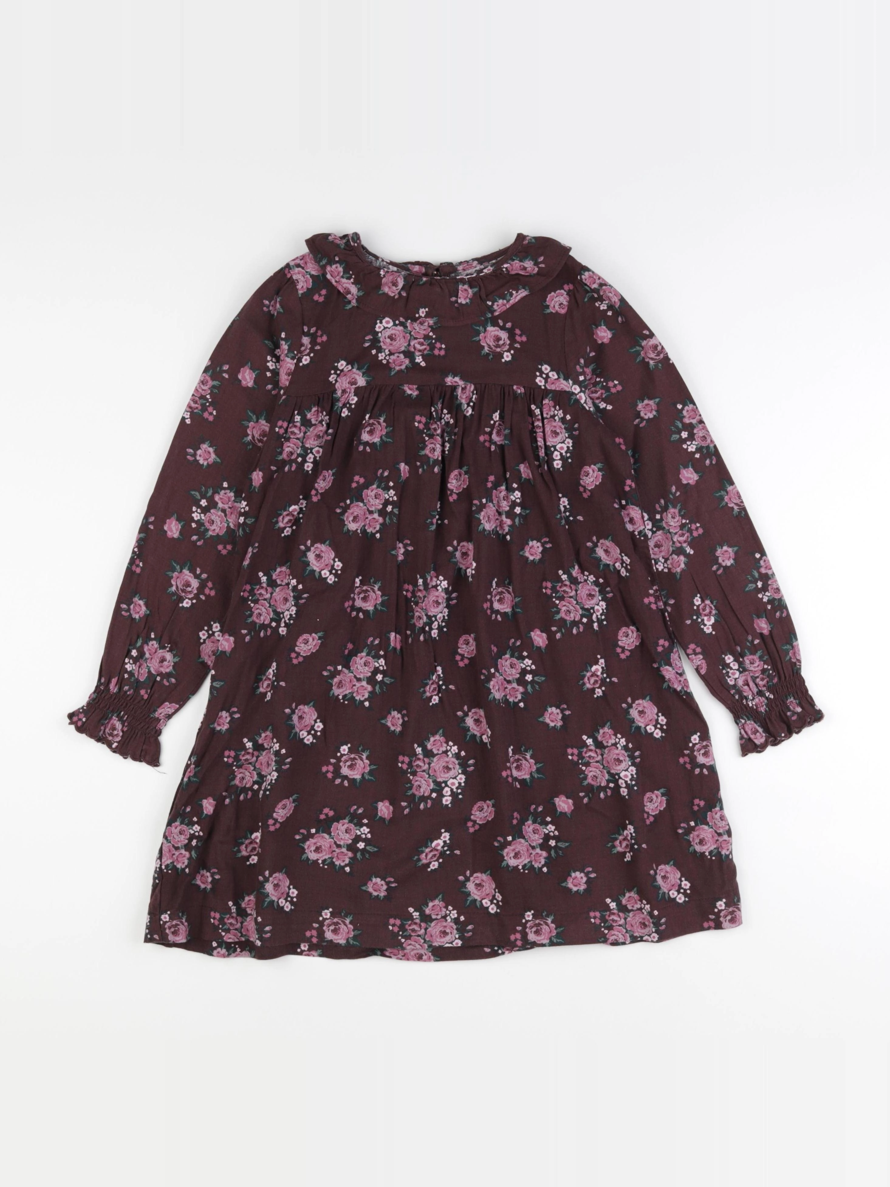 Vertbaudet - robe rouge - 8 ans