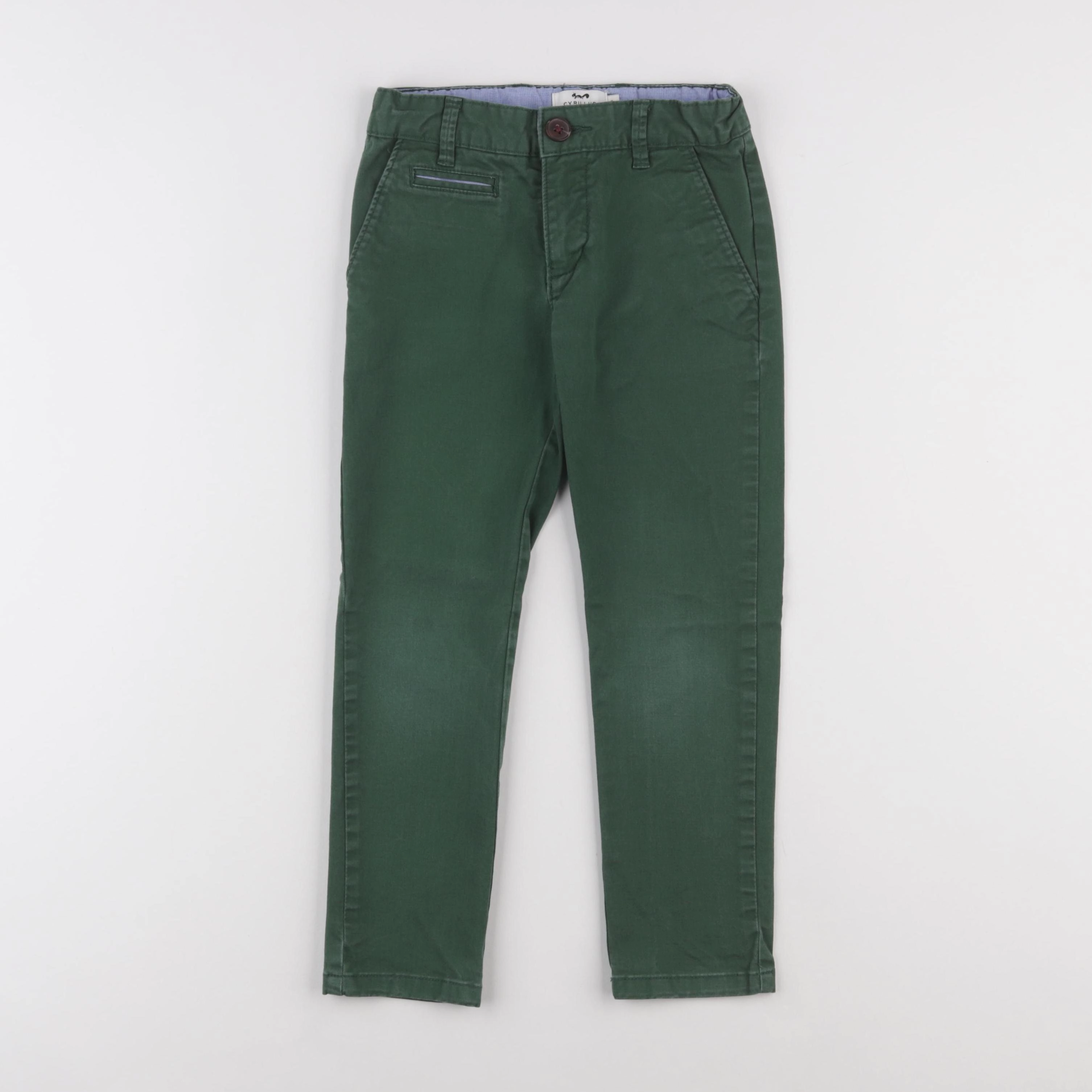 Cyrillus - pantalon vert - 6 ans