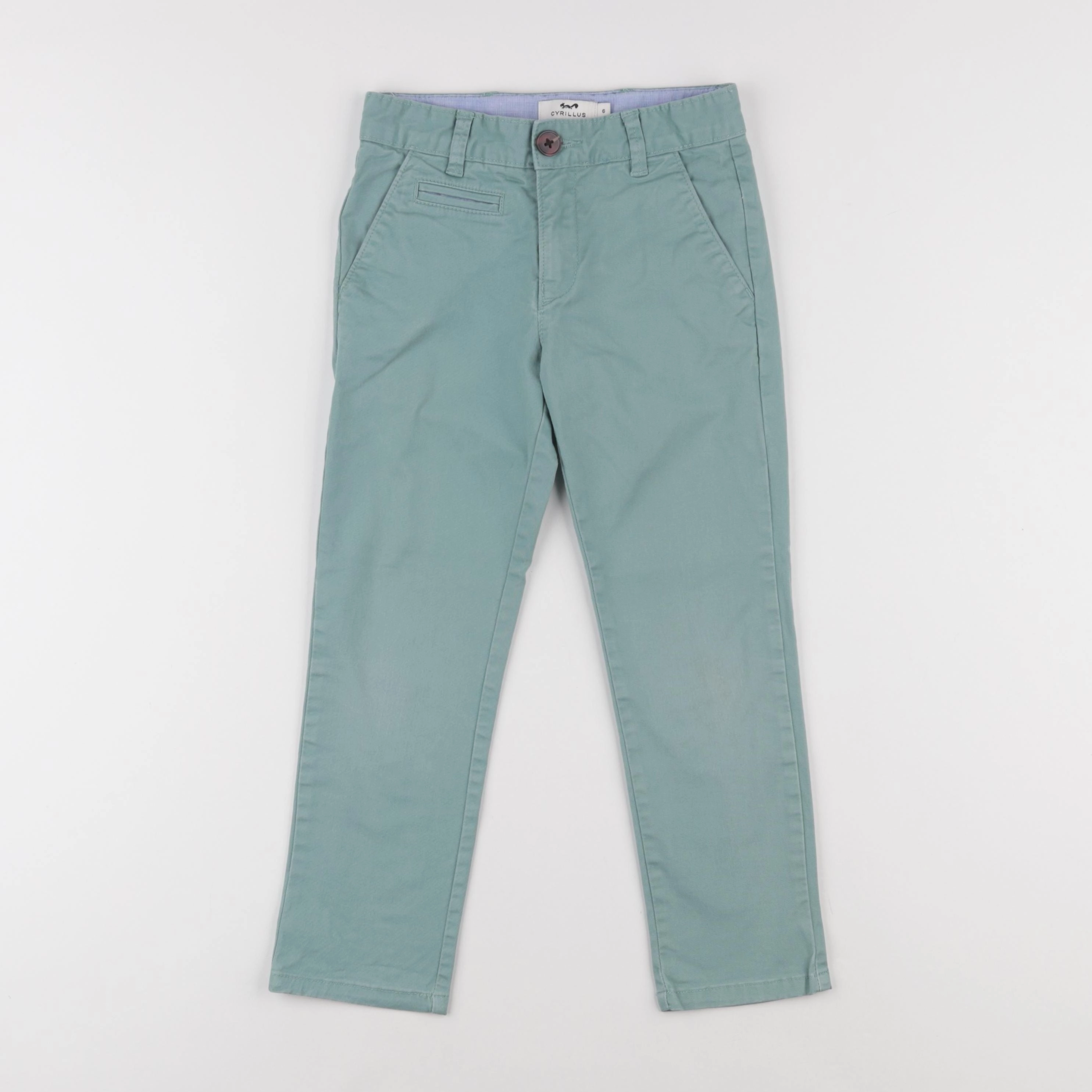 Cyrillus - pantalon vert - 6 ans