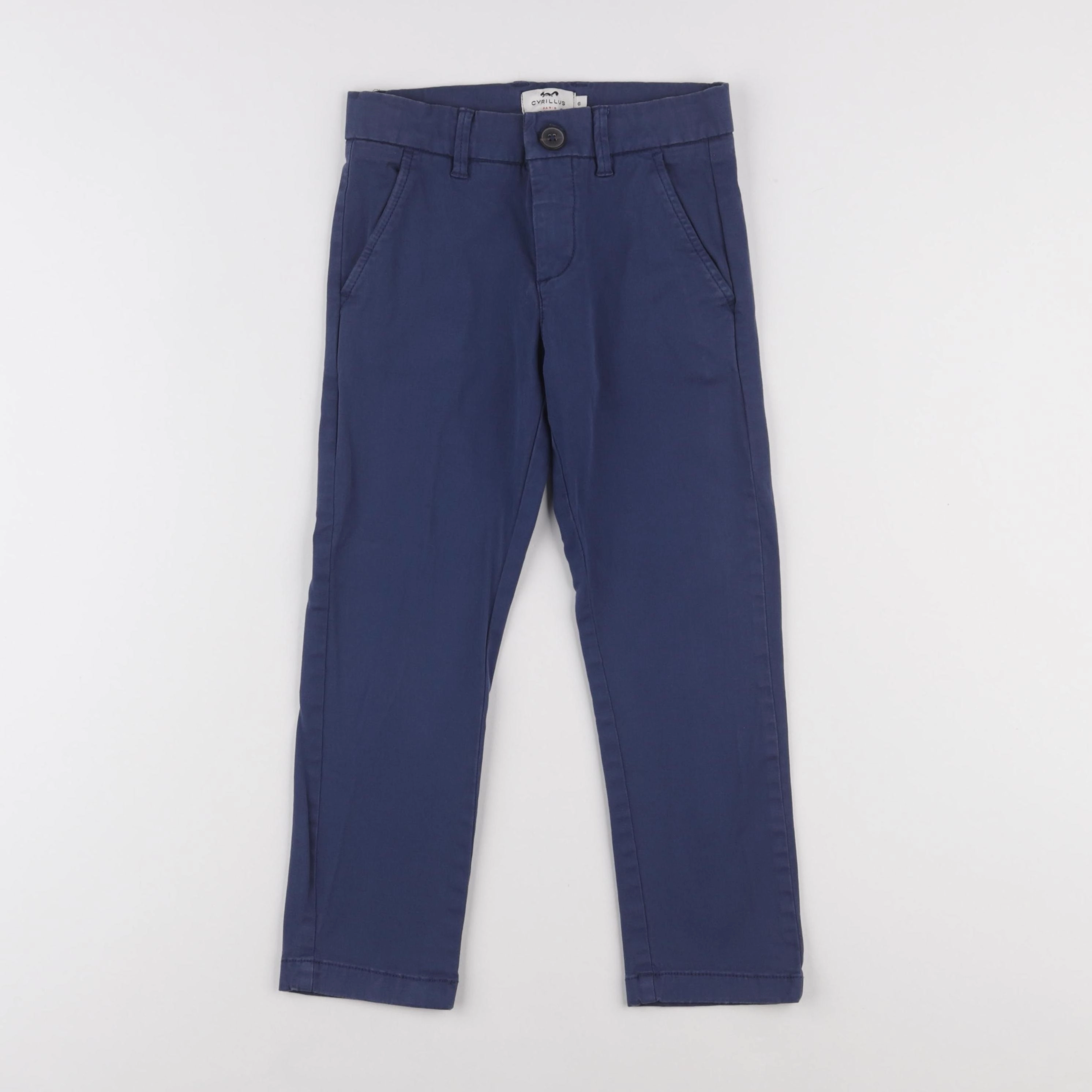 Cyrillus - pantalon bleu - 6 ans