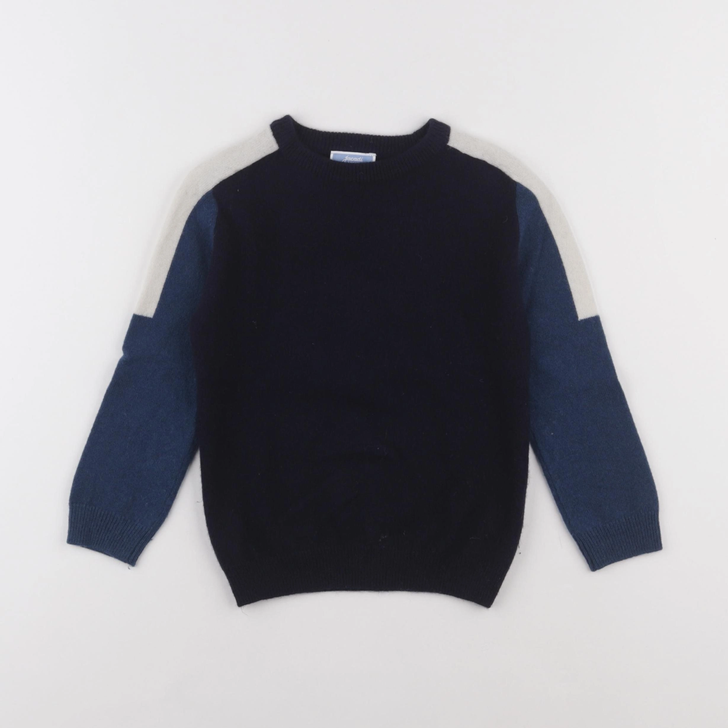 Jacadi - pull bleu - 4 ans