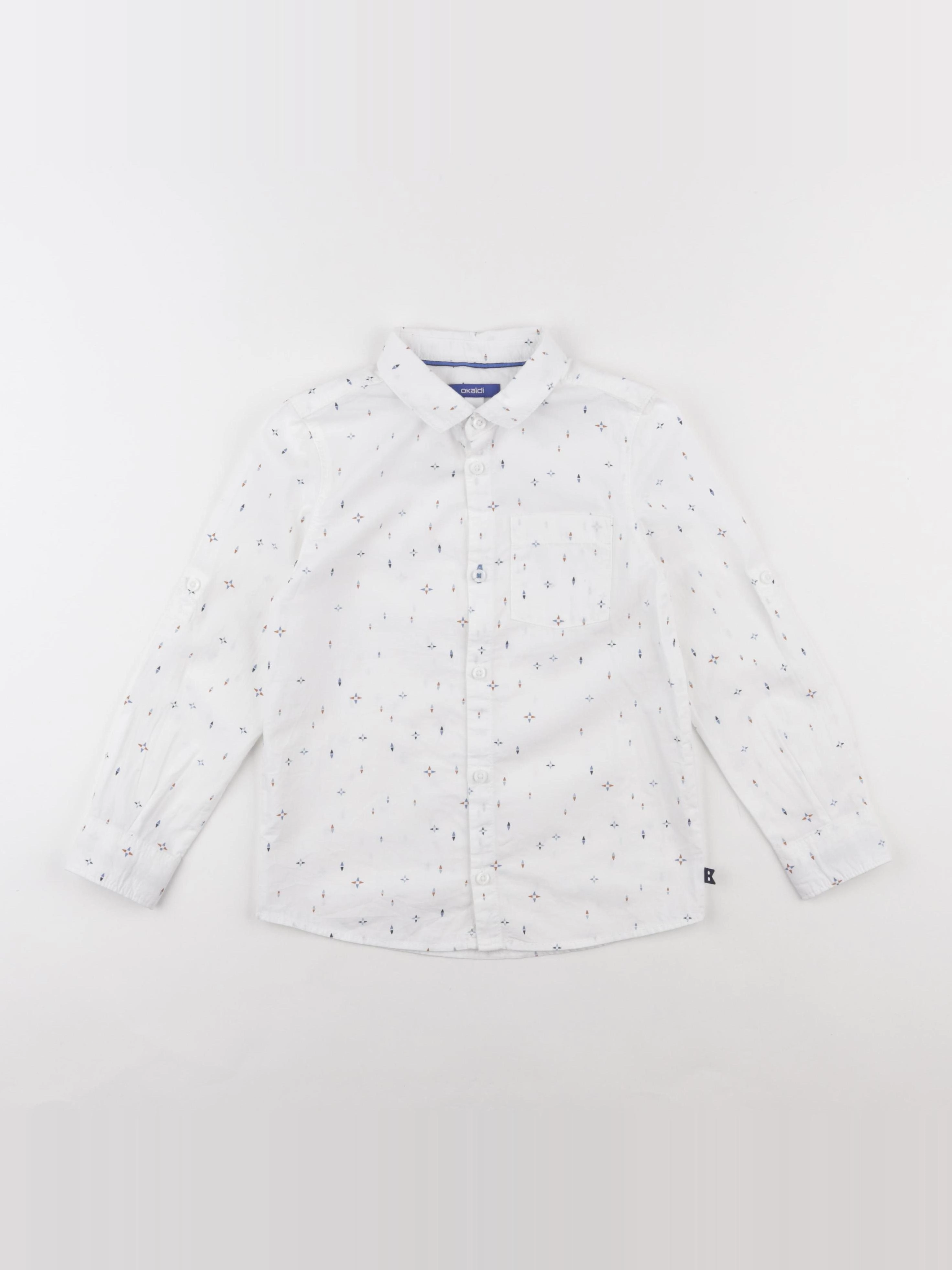 Okaidi - chemise blanc - 6 ans