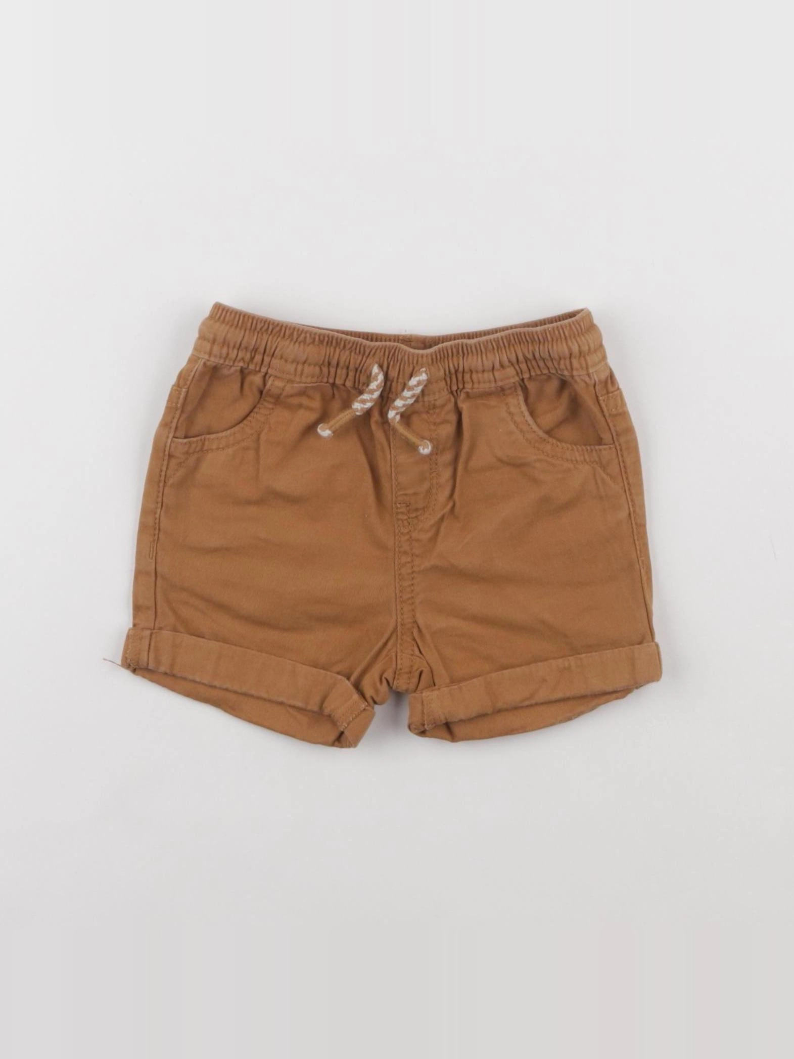 Vertbaudet - short marron - 9 mois
