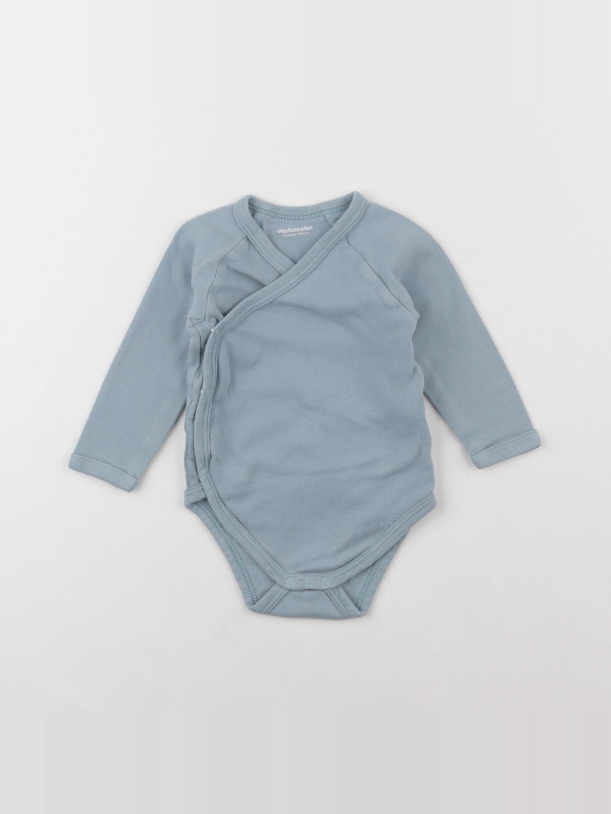 Vertbaudet - body vert - 12 mois