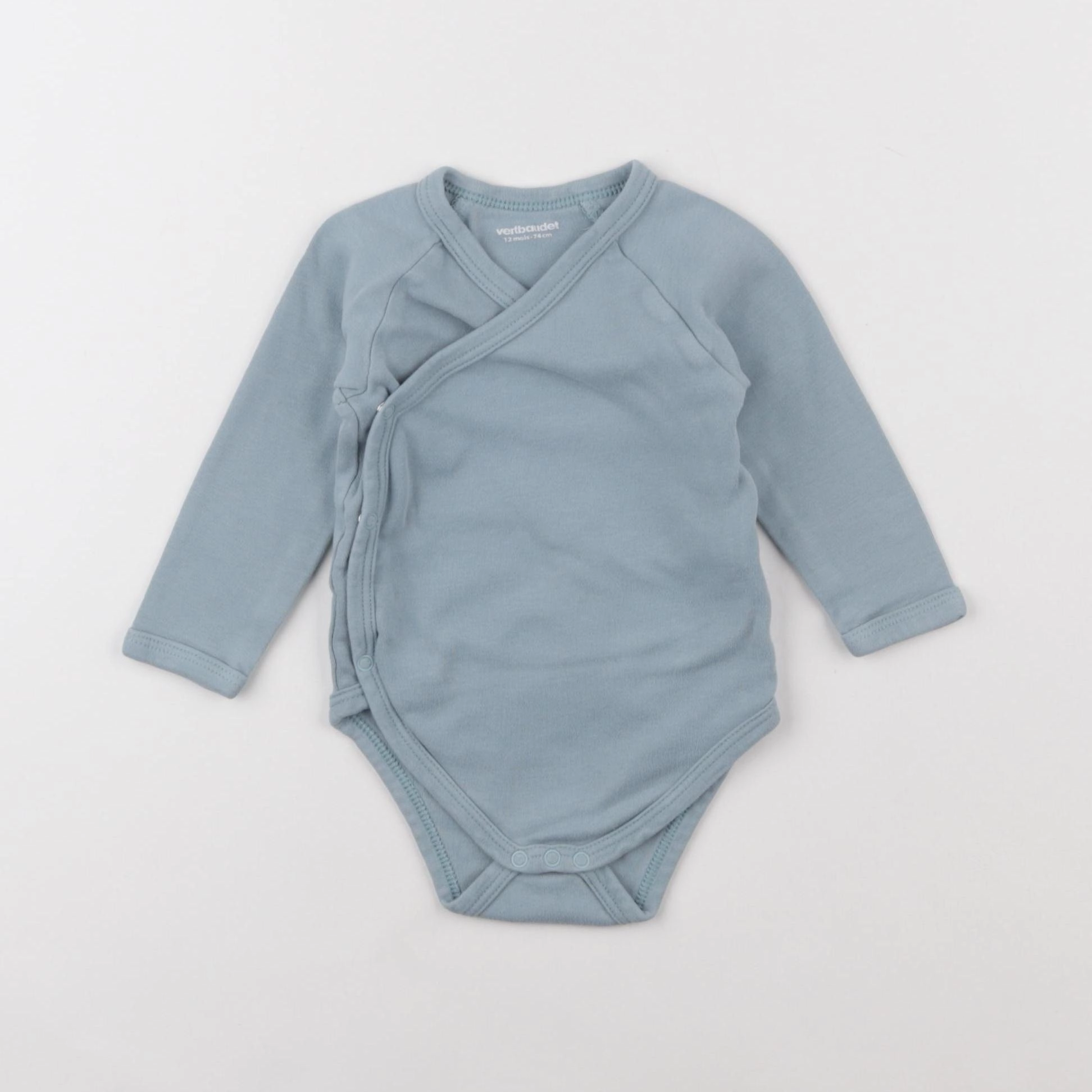Vertbaudet - body vert - 12 mois