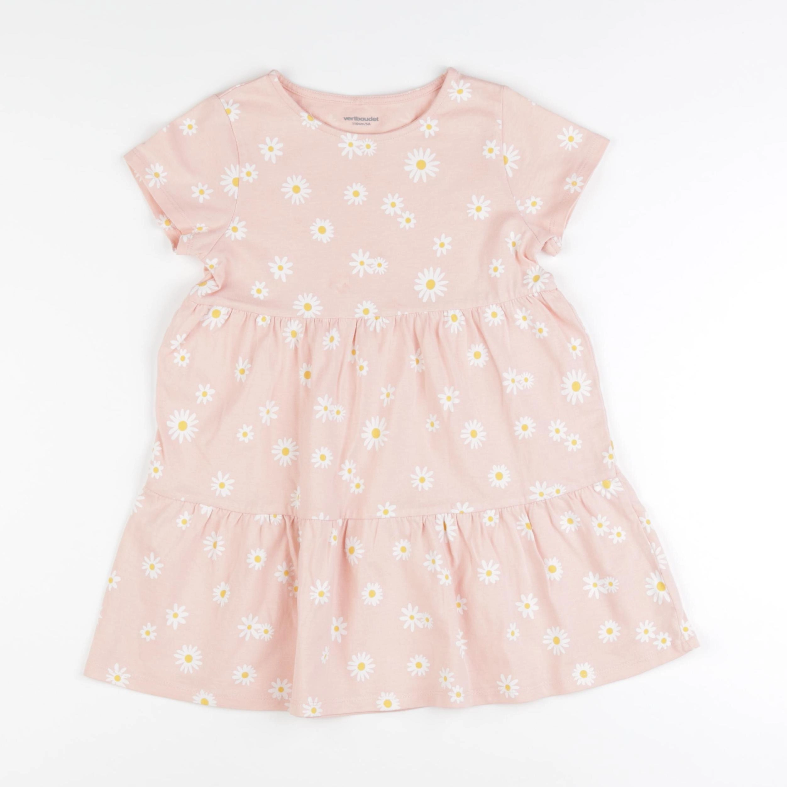 Vertbaudet - robe rose - 5 ans