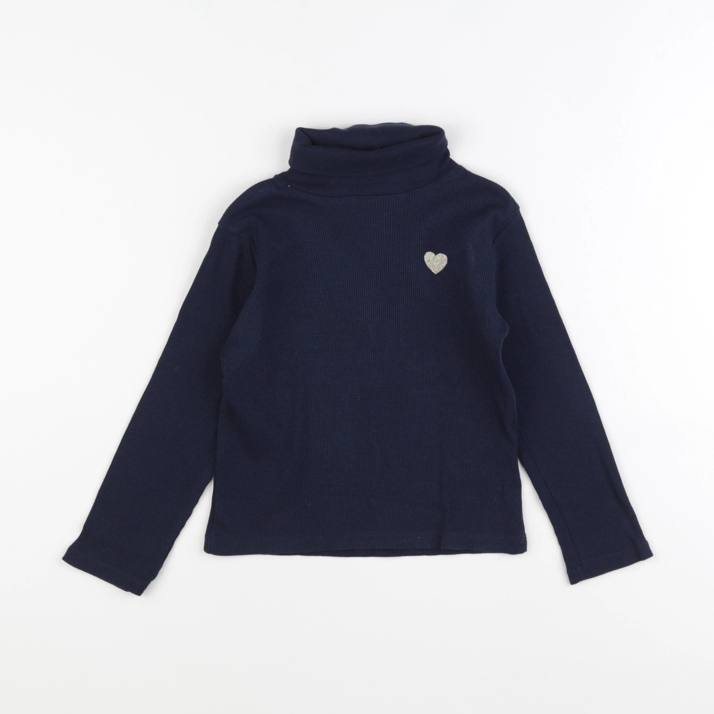 Vertbaudet - sous-pull bleu - 6 ans