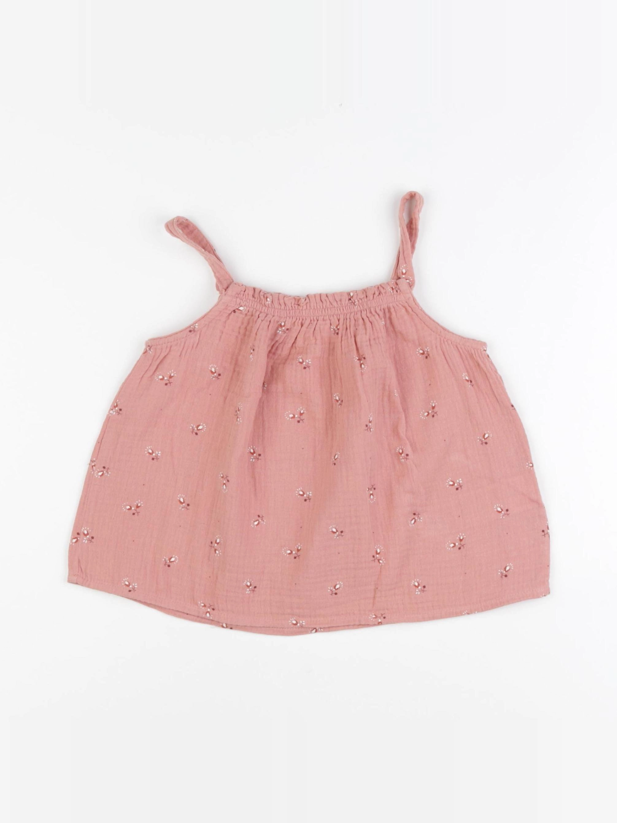 Vertbaudet - blouse rose - 5 ans