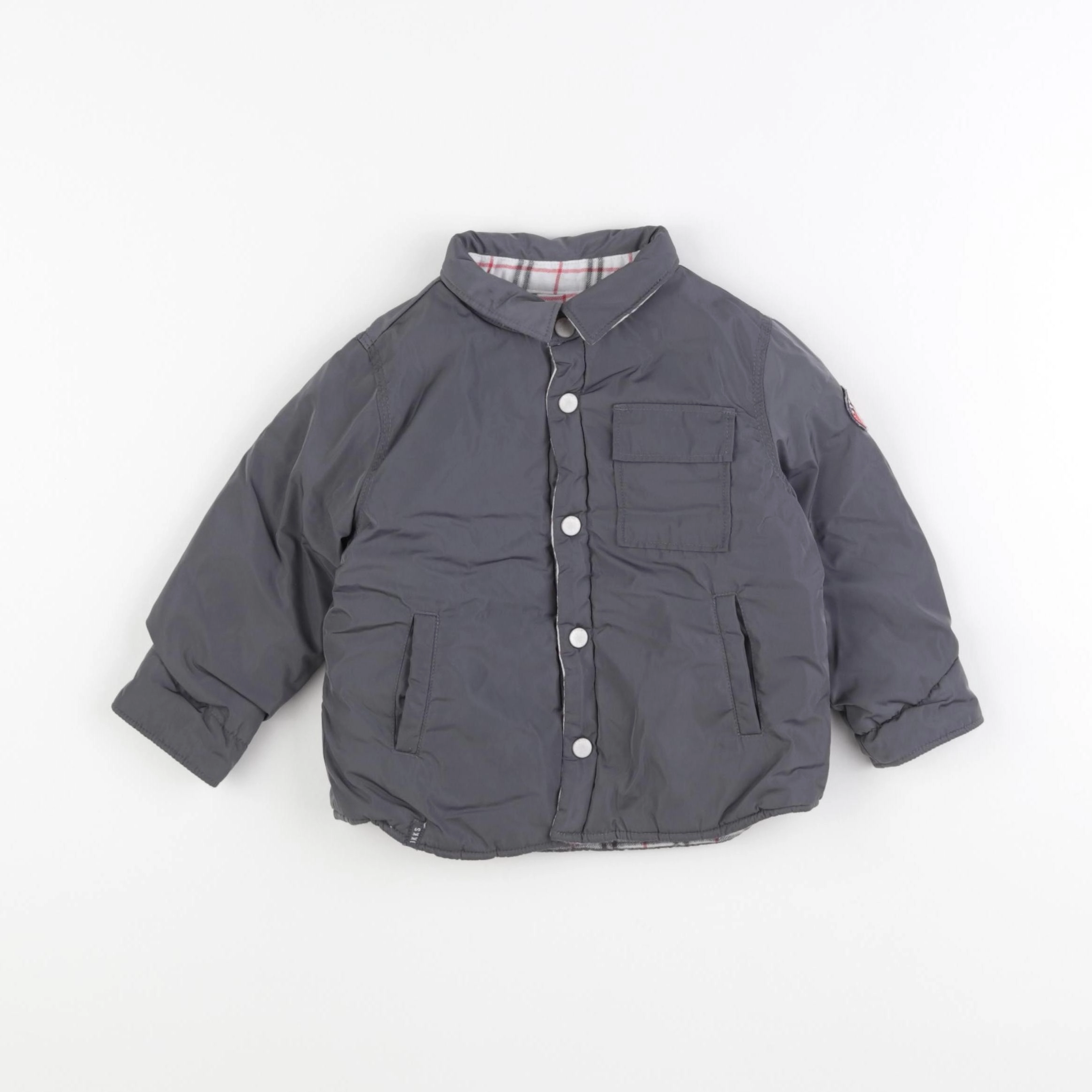 IKKS - doudoune gris - 18 mois