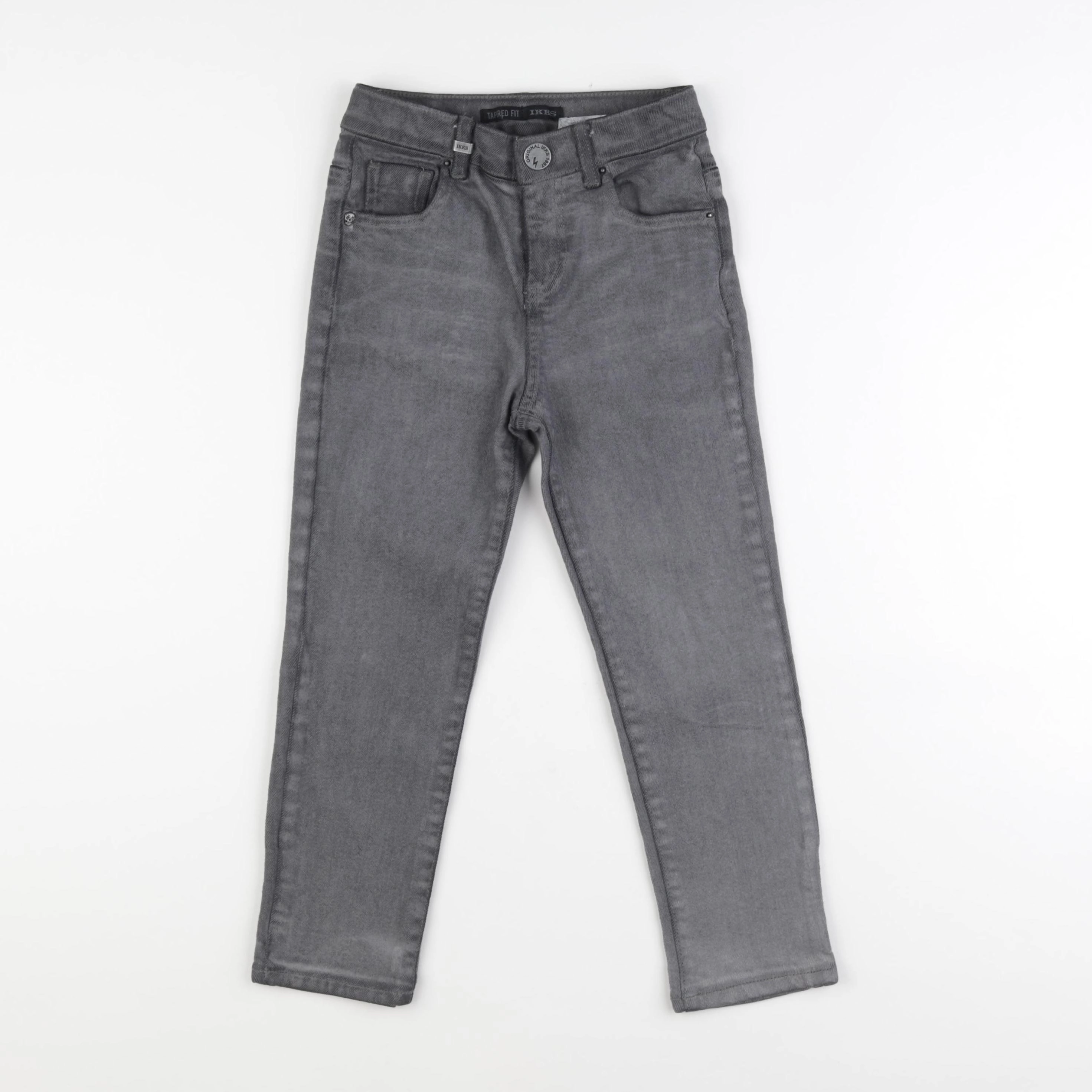 IKKS - jean gris - 6 ans