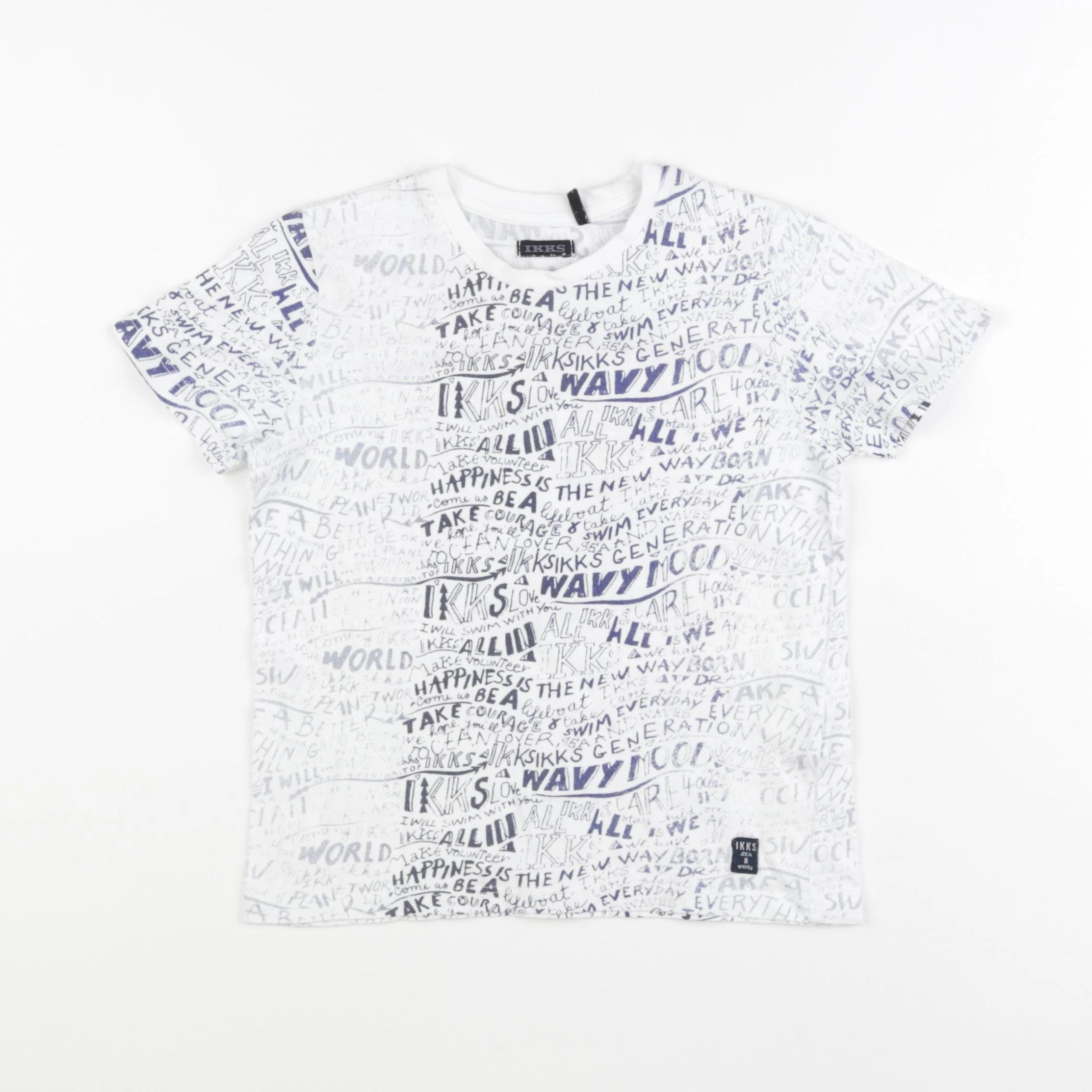 IKKS - tee-shirt blanc - 4 ans