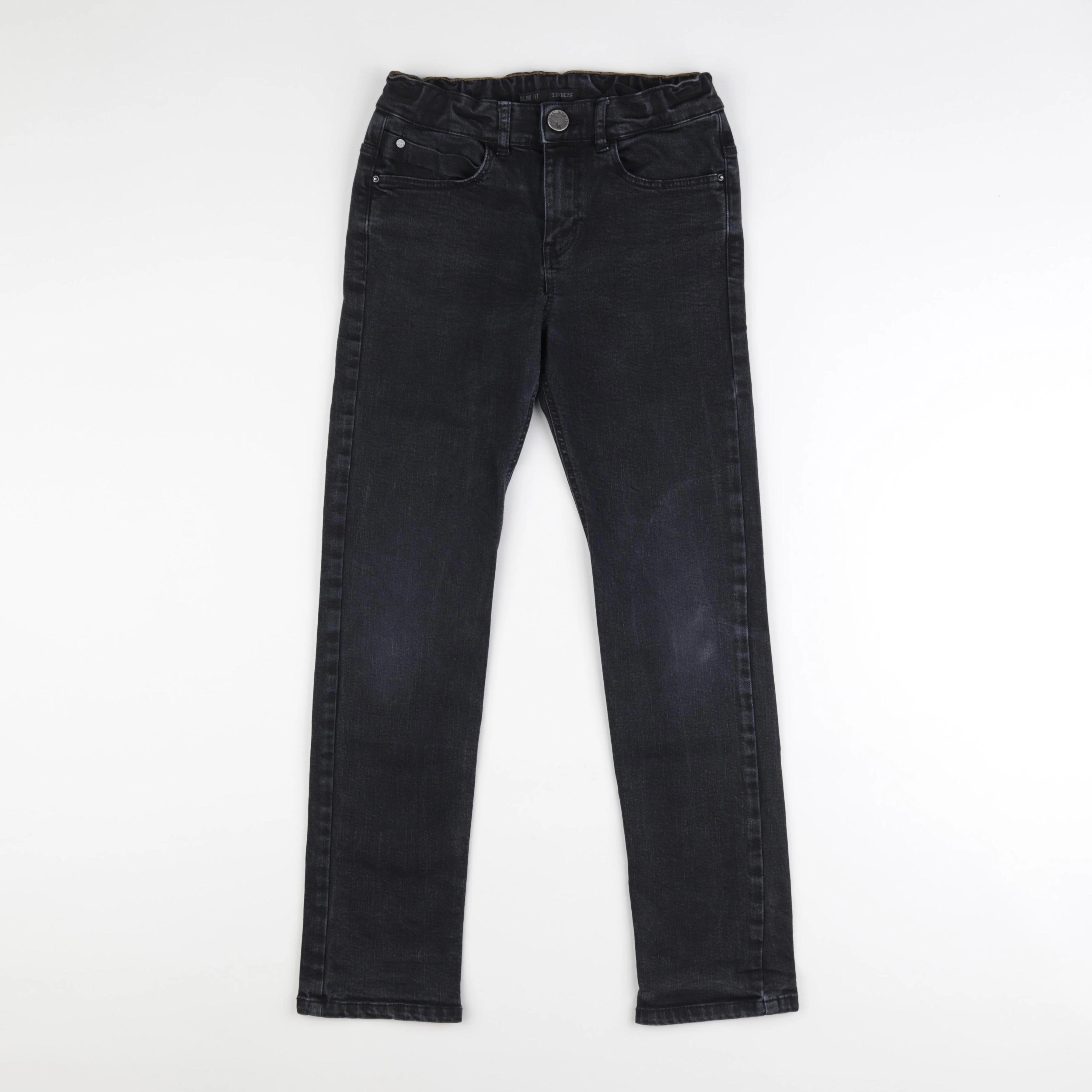 IKKS - jean noir, gris - 10 ans