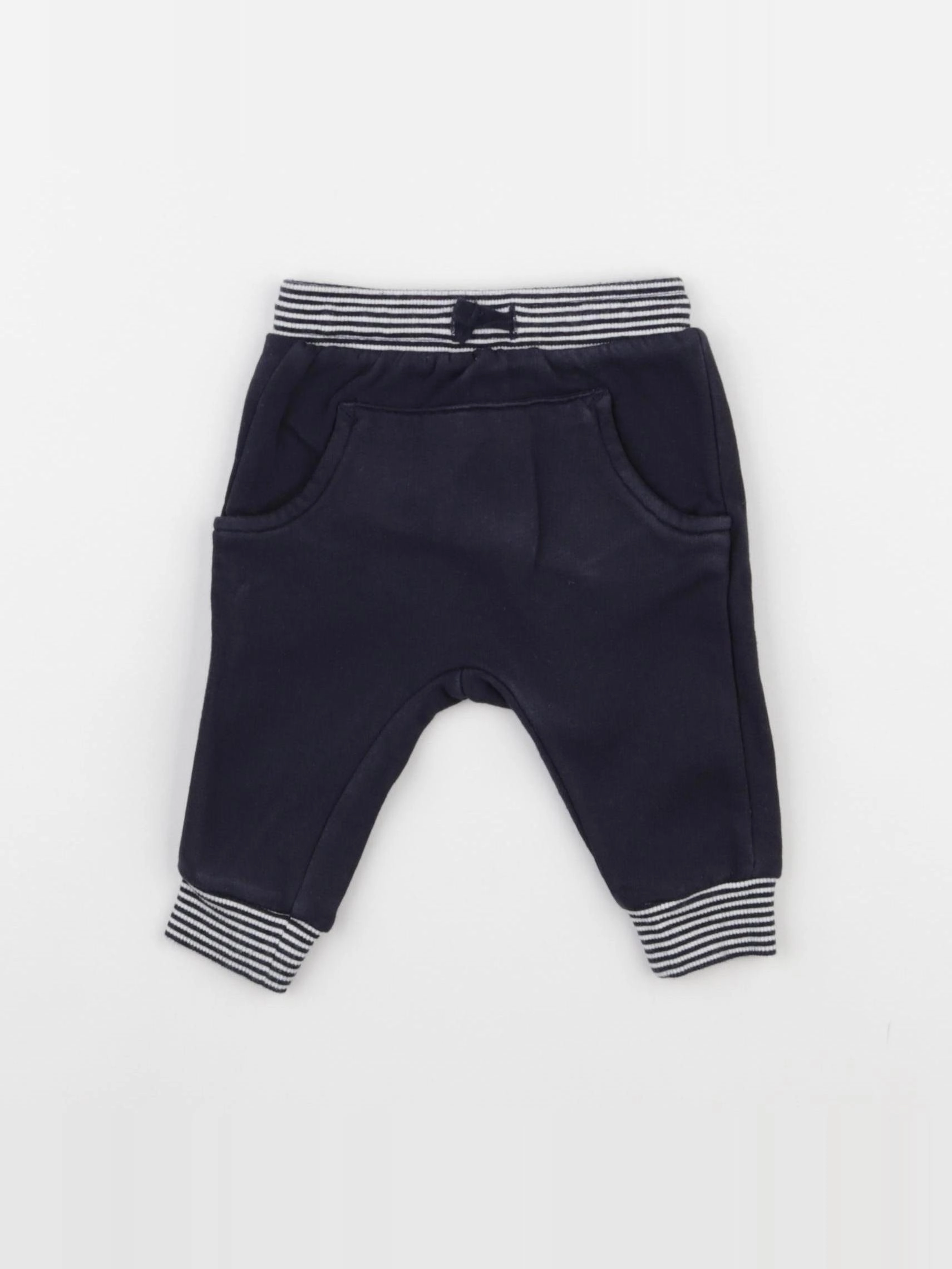 H&M - pantalon bleu - 1/3 mois