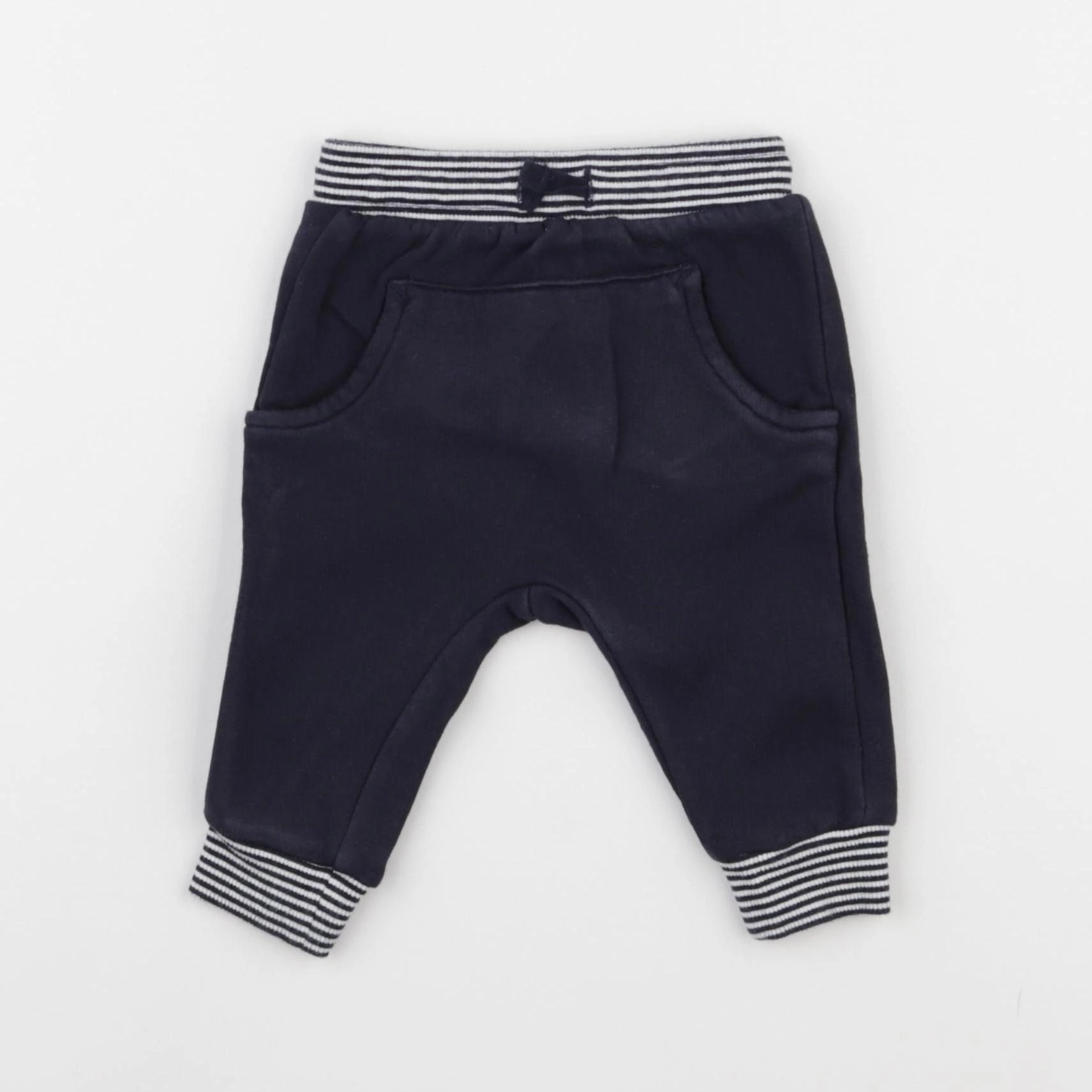 H&M - pantalon bleu - 1/3 mois