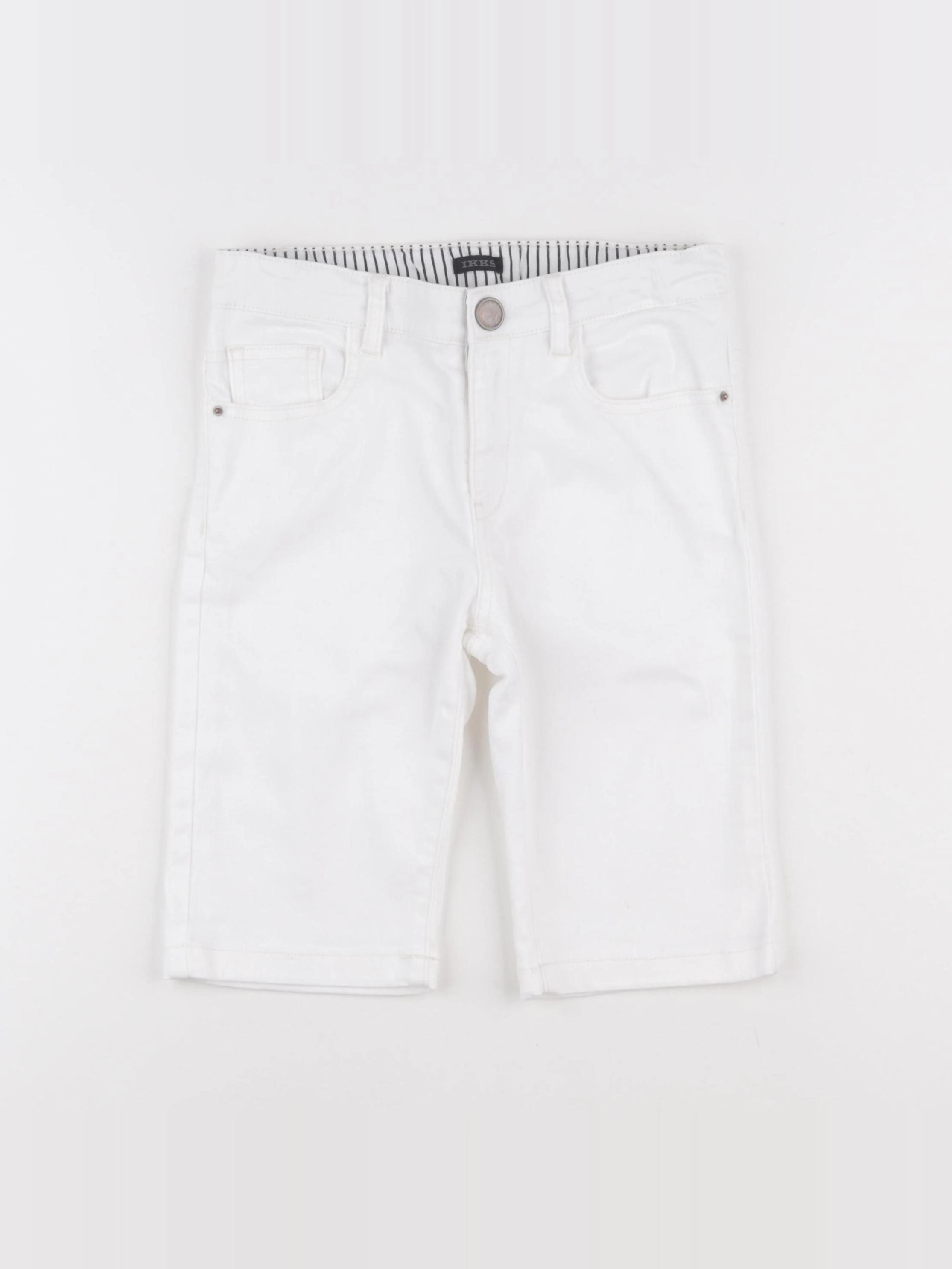 IKKS - short blanc - 10 ans