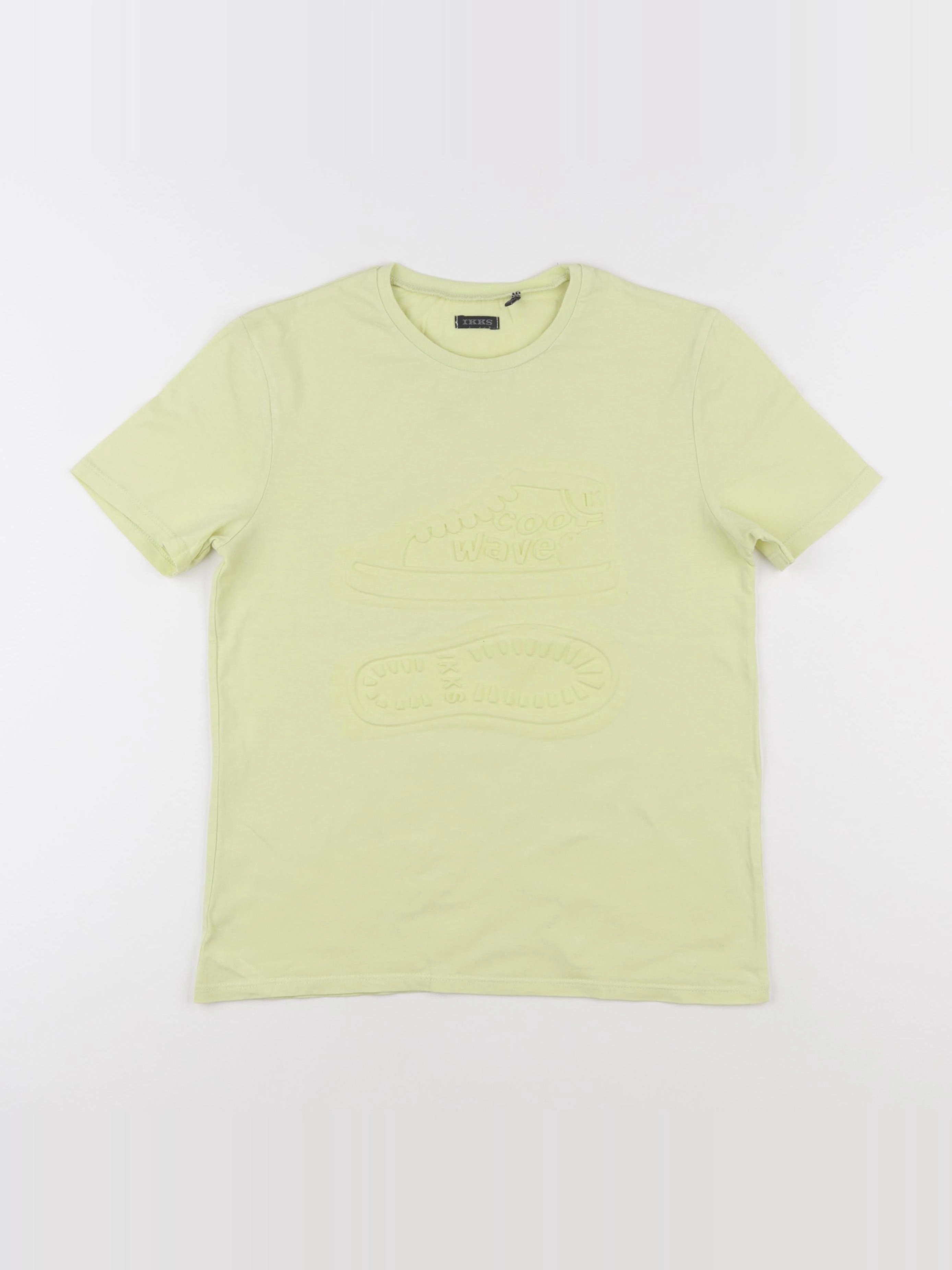 IKKS - tee-shirt jaune - 12 ans
