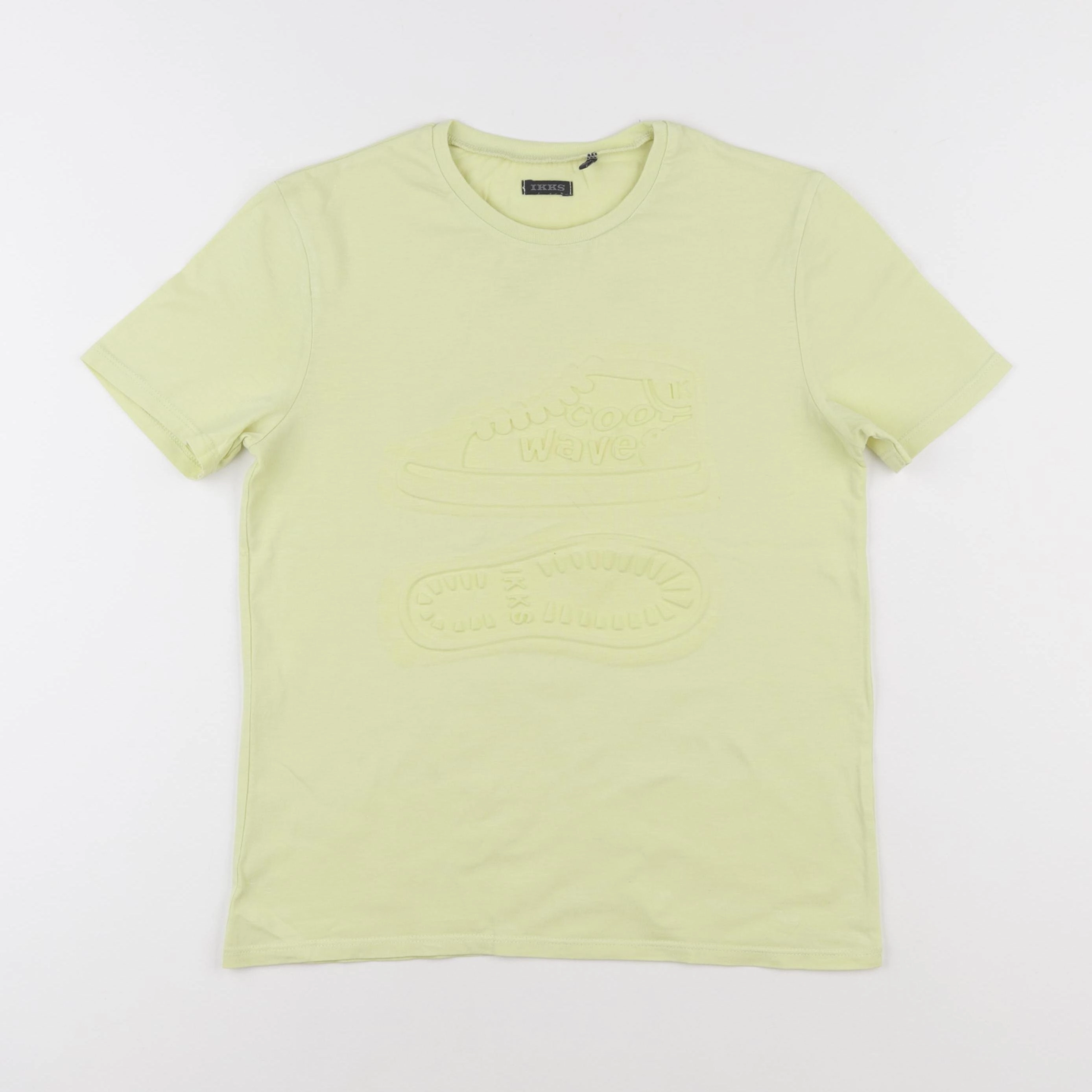 IKKS - tee-shirt jaune - 12 ans