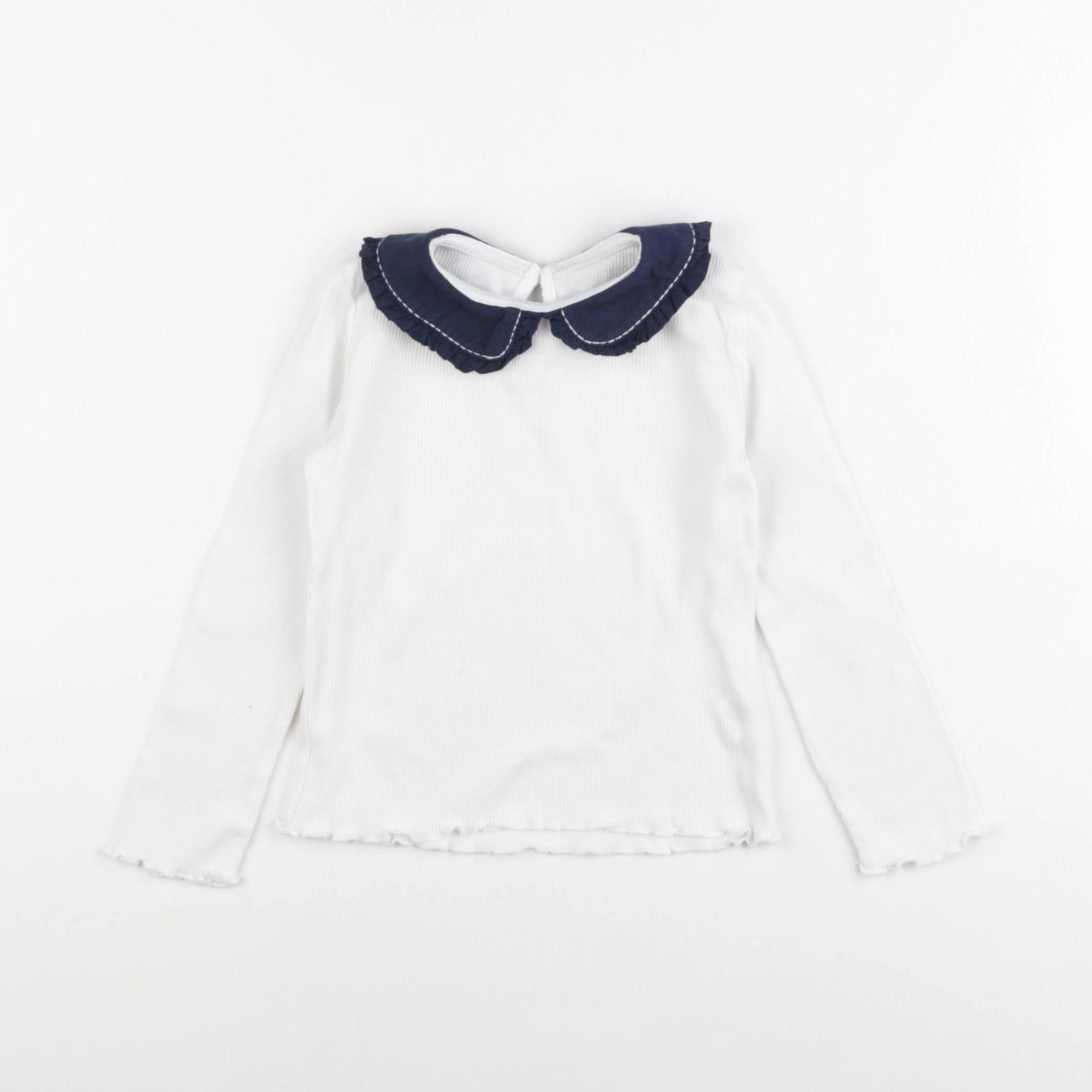 Monoprix - tee-shirt blanc - 4 ans