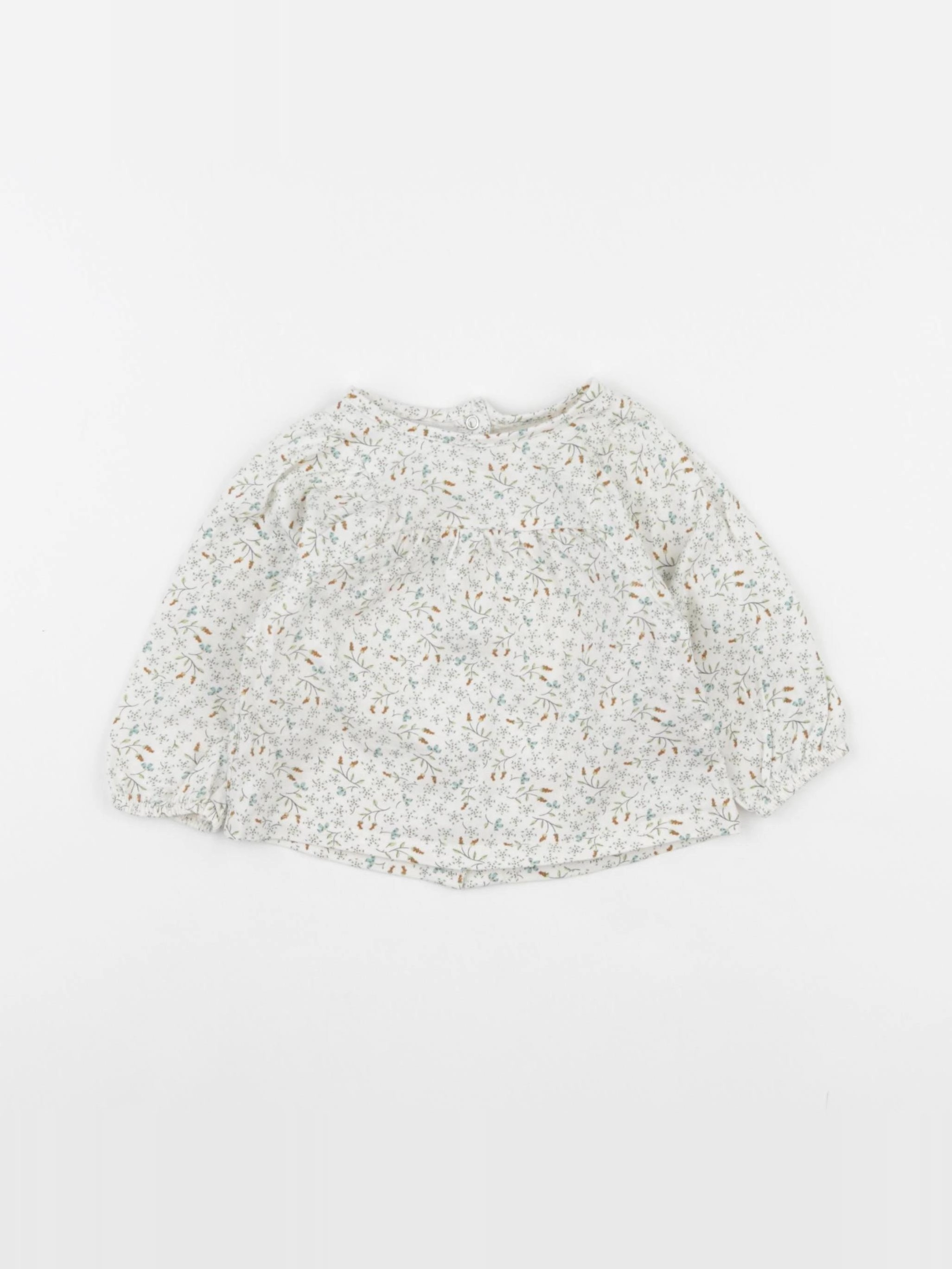 Vertbaudet - tee-shirt multicolore - 6 mois