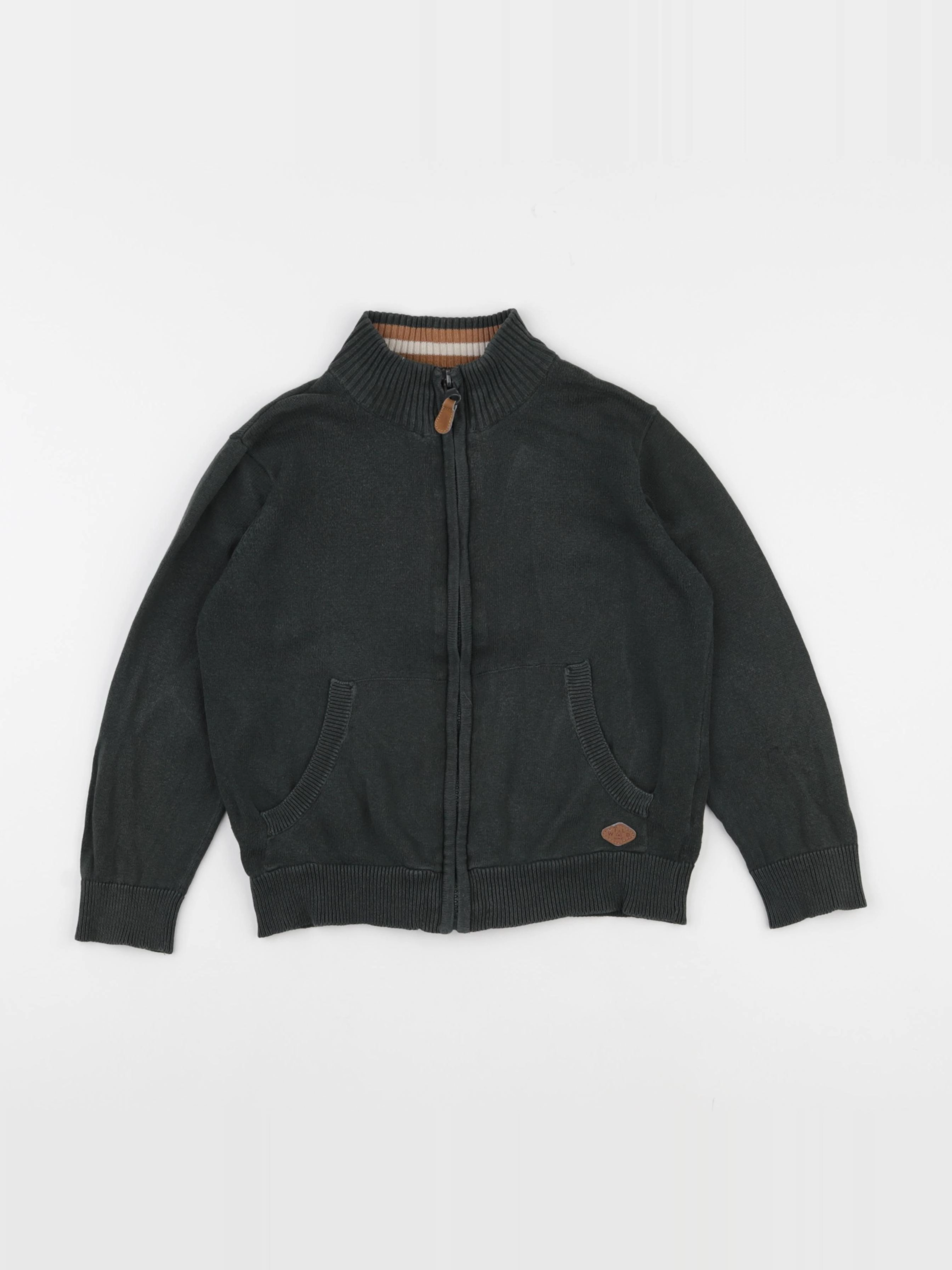 Vertbaudet - gilet vert - 6 ans