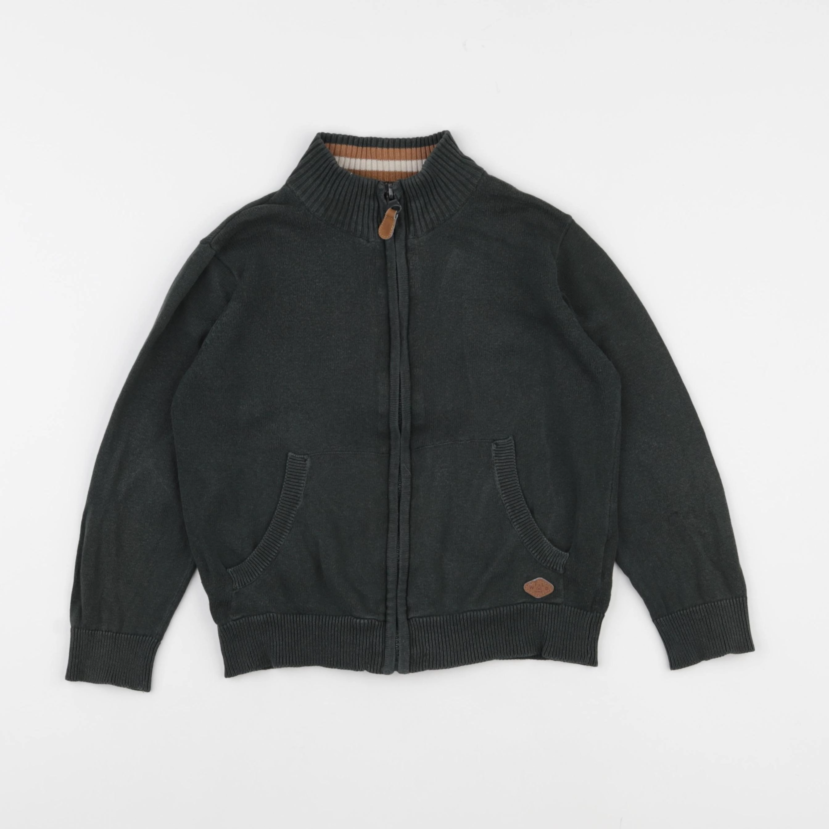 Vertbaudet - gilet vert - 6 ans