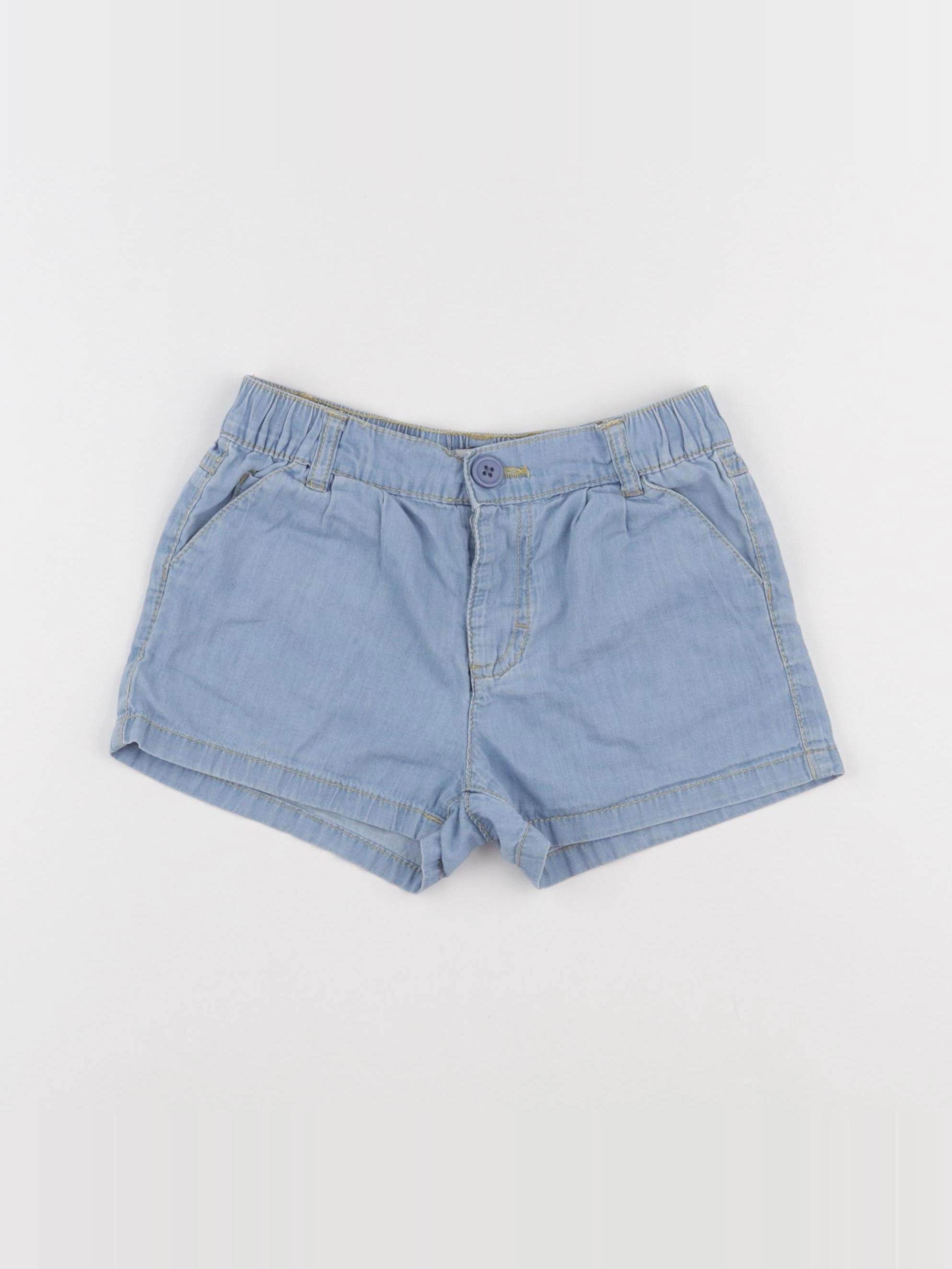 La Redoute - short bleu - 7 ans