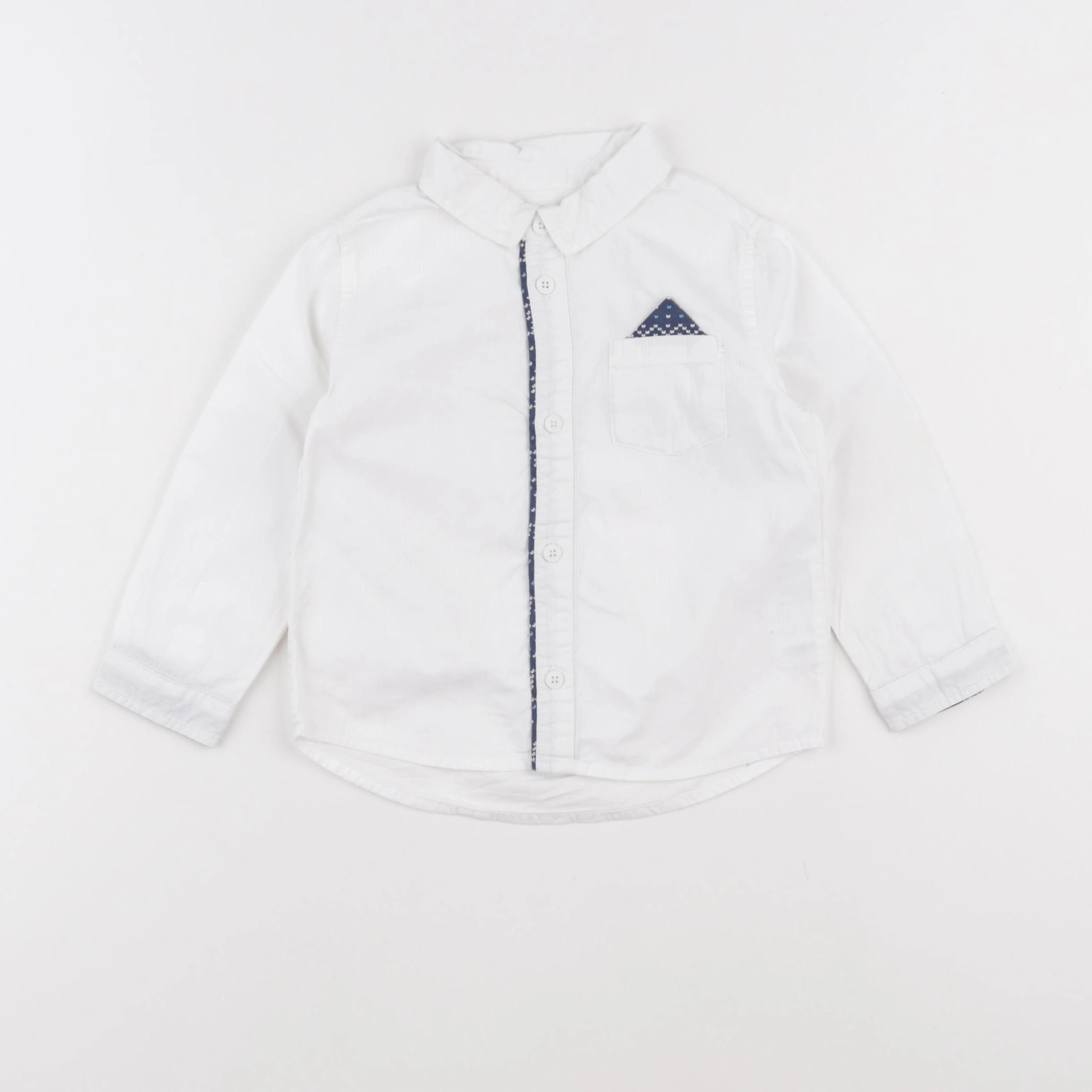 DPAM - chemise blanc - 24 mois