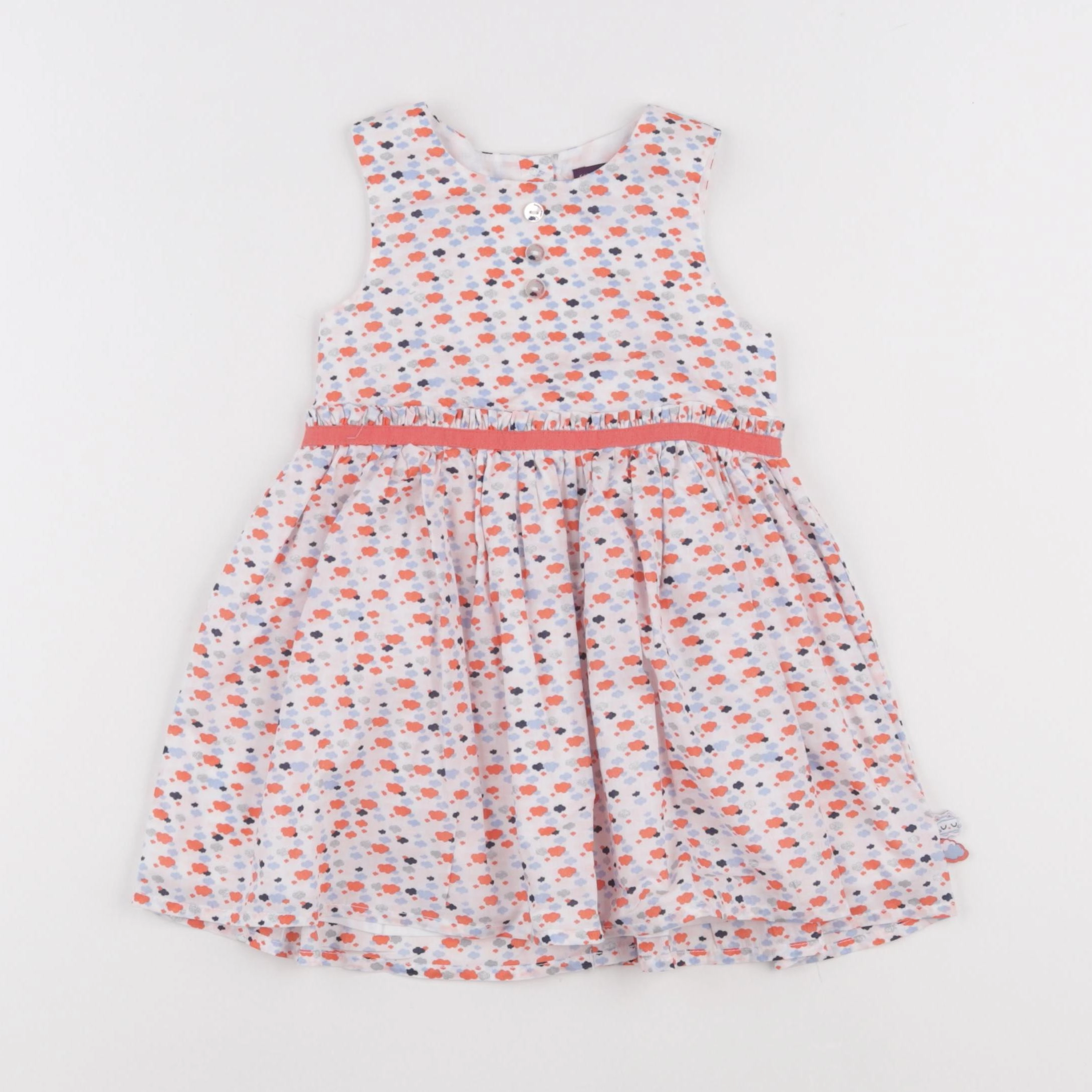 Sergent Major - robe multicolore - 12 mois