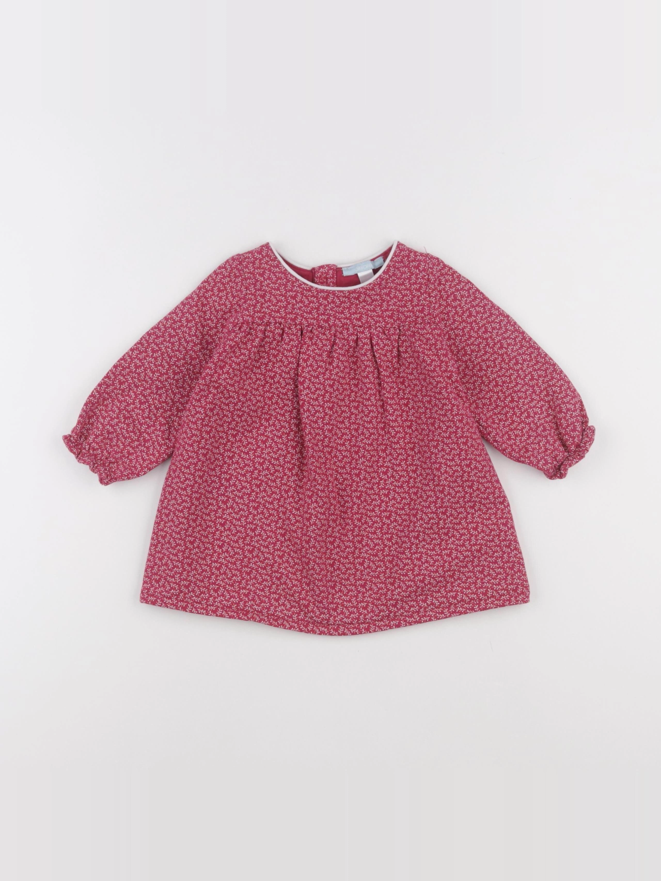 Obaïbi - robe rose - 9 mois