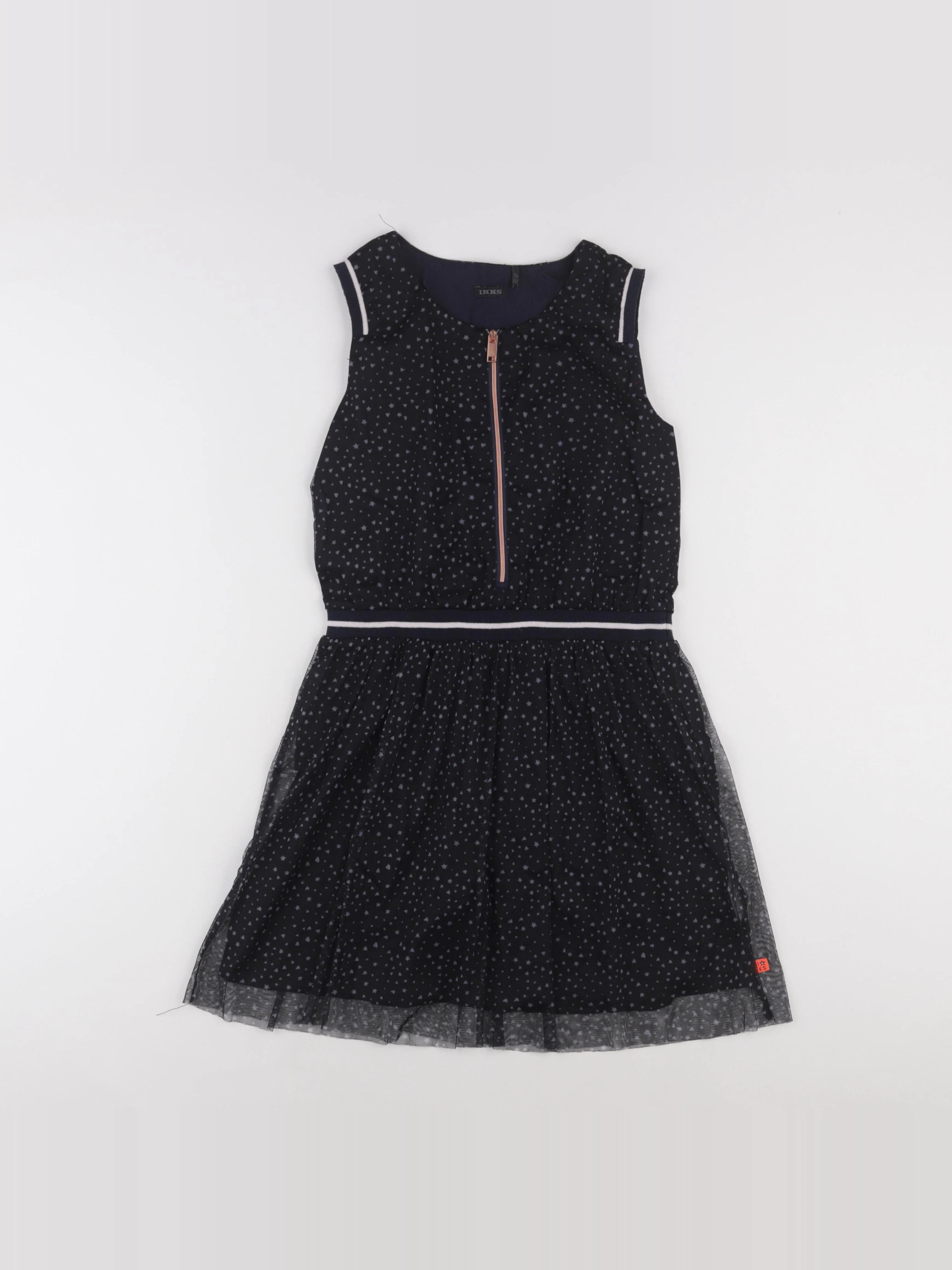 IKKS - robe noir - 12 ans