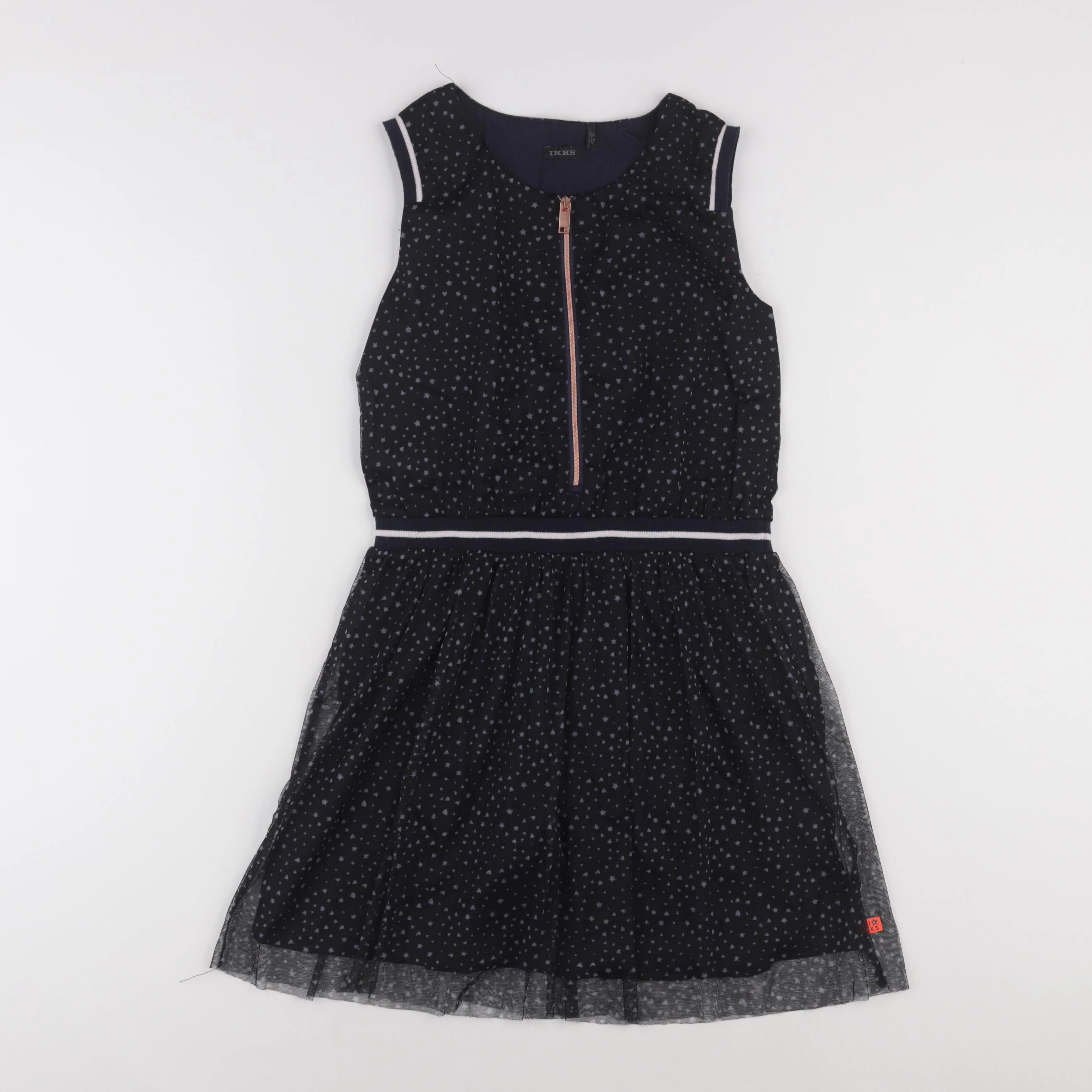 IKKS - robe noir - 12 ans