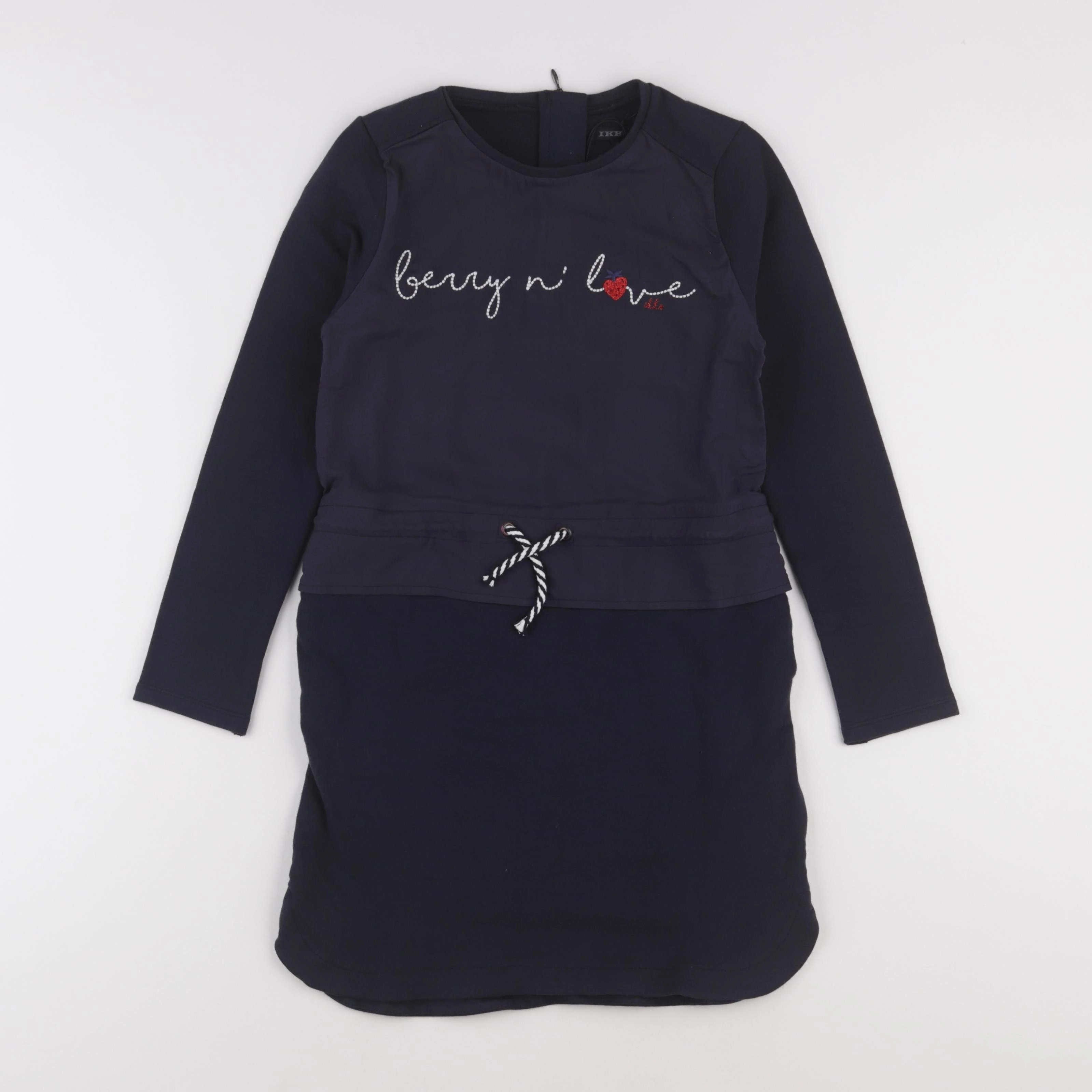 IKKS - robe bleu - 8 ans